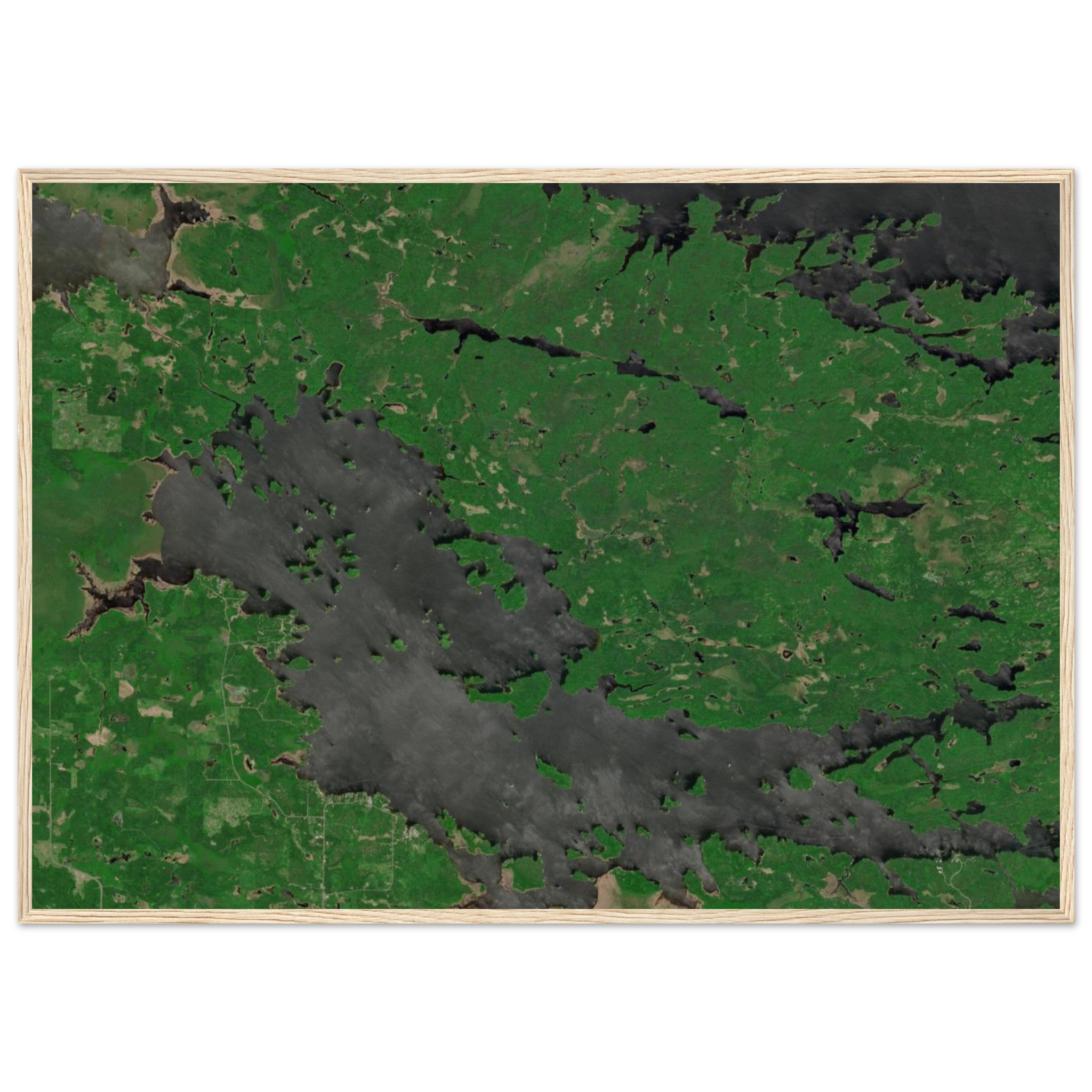 Voyageurs National Park Natural Earth Print - Ink And Atlas