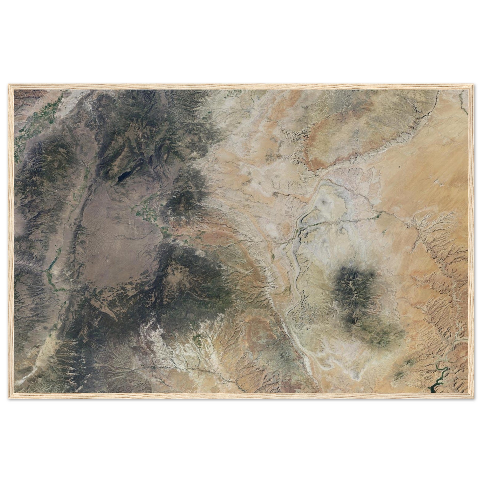 Capitol Reef Natoinal Park Natural Earth Print - Ink And Atlas