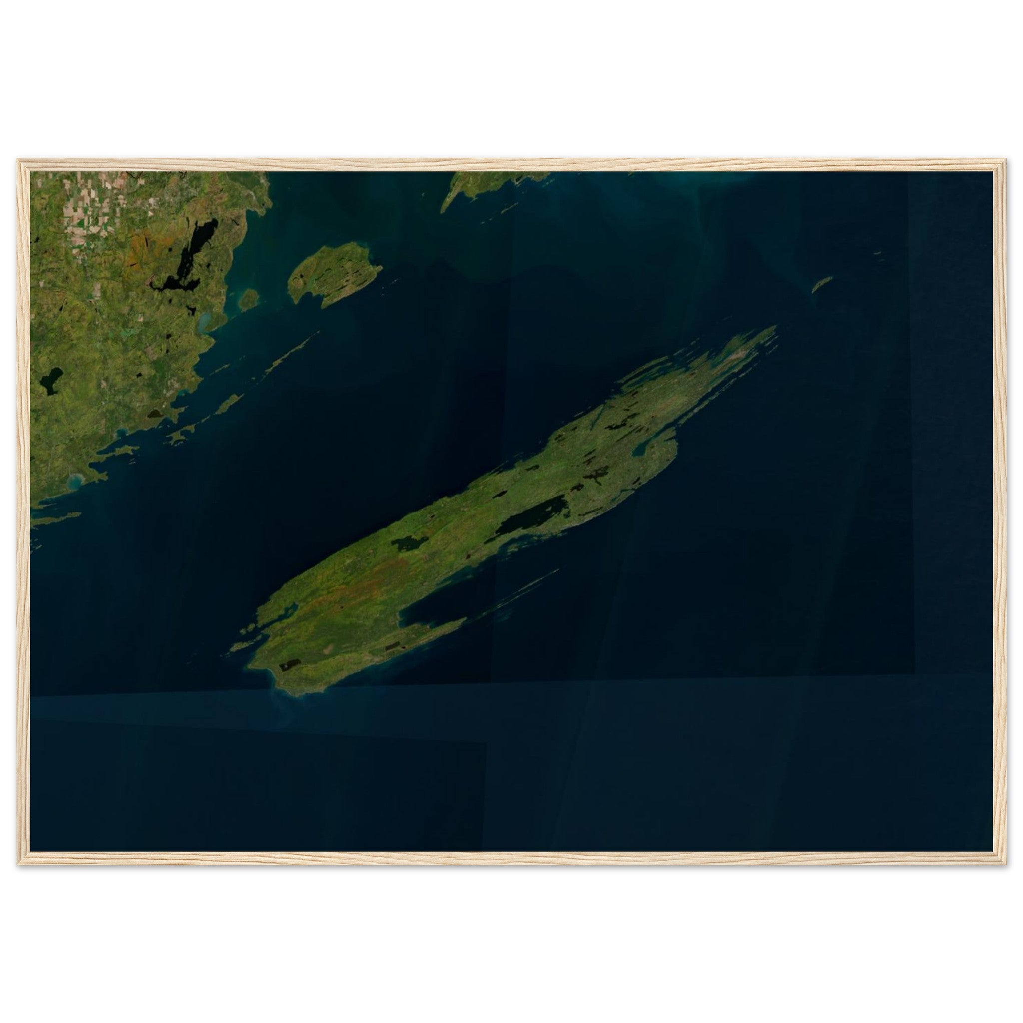 Isle Royale National Park Natural Earth Print - Ink And Atlas