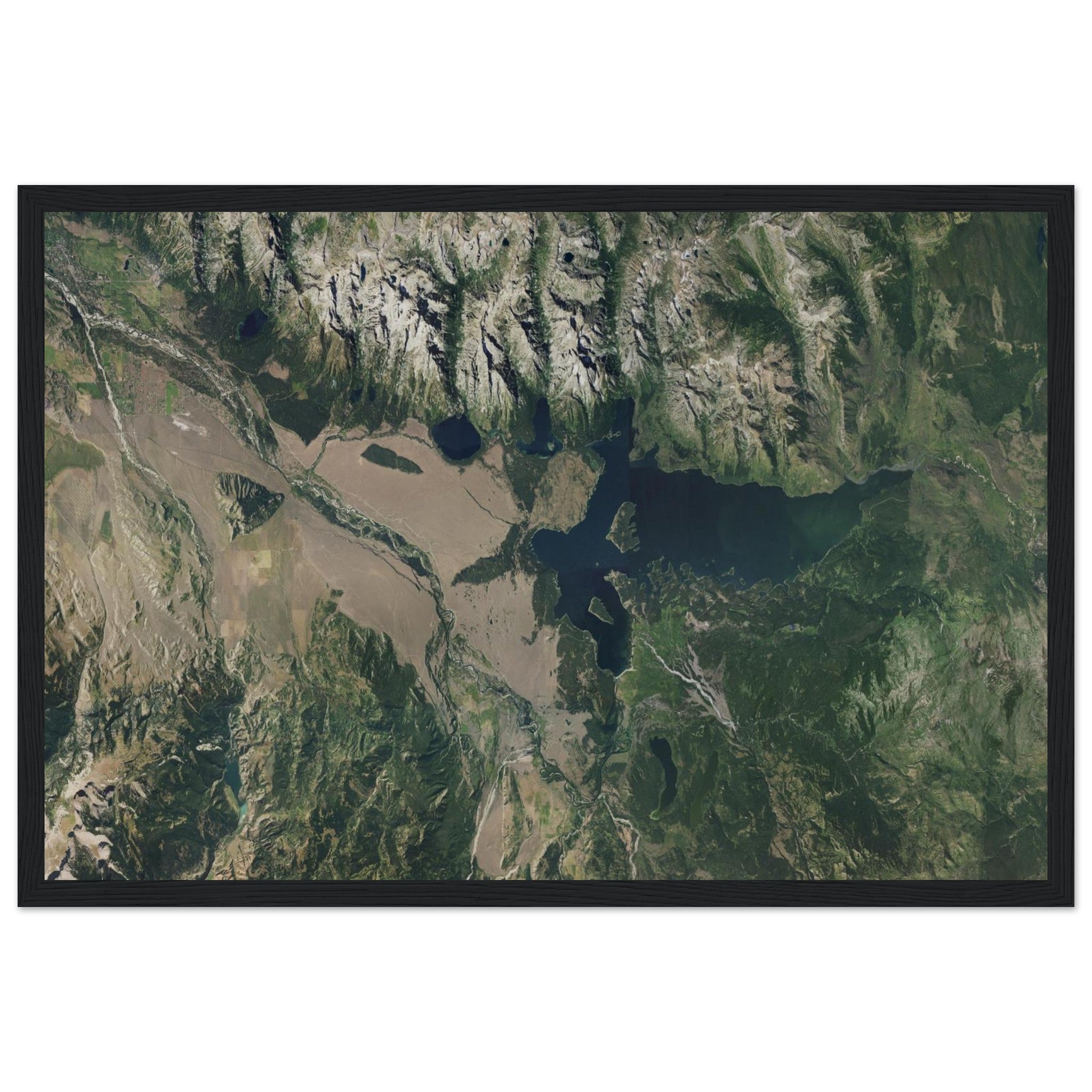 Grand Teton National Park Natural Earth Print - Ink And Atlas