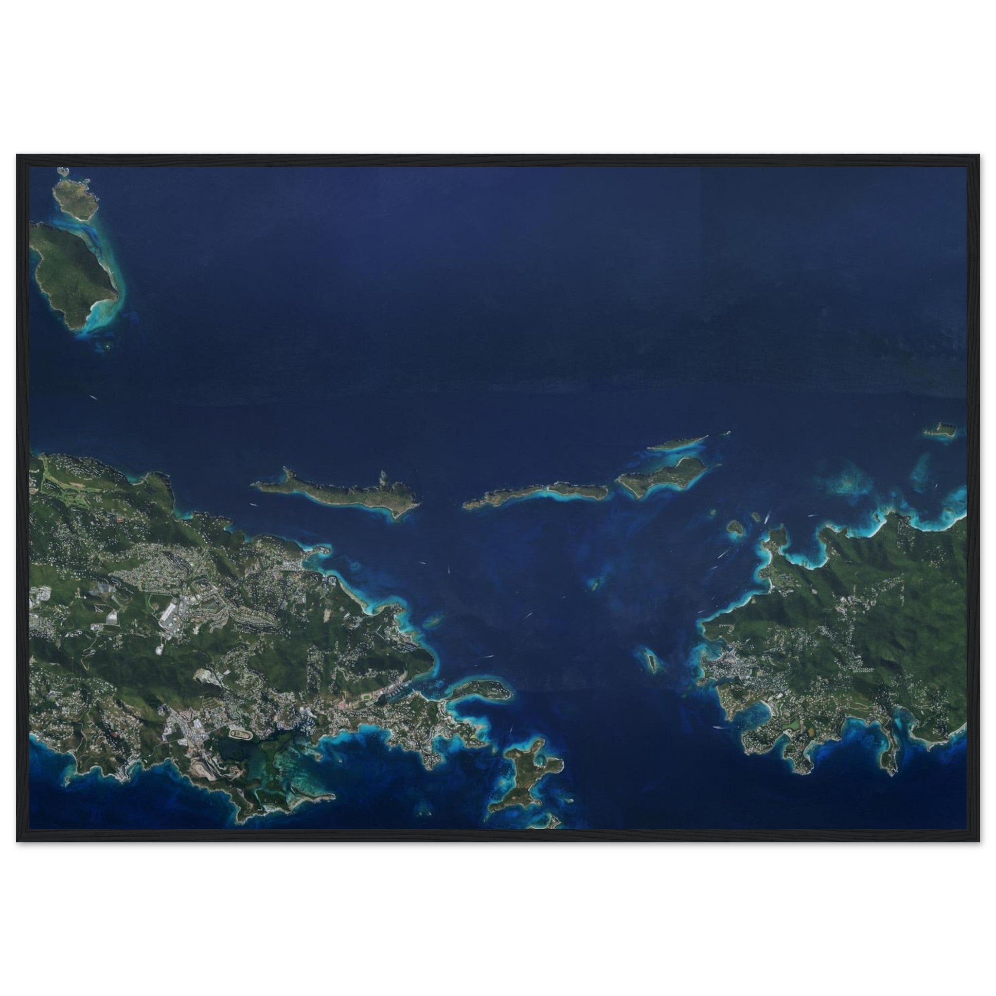 Virgin Islands National Park Natural Earth Print - Ink And Atlas