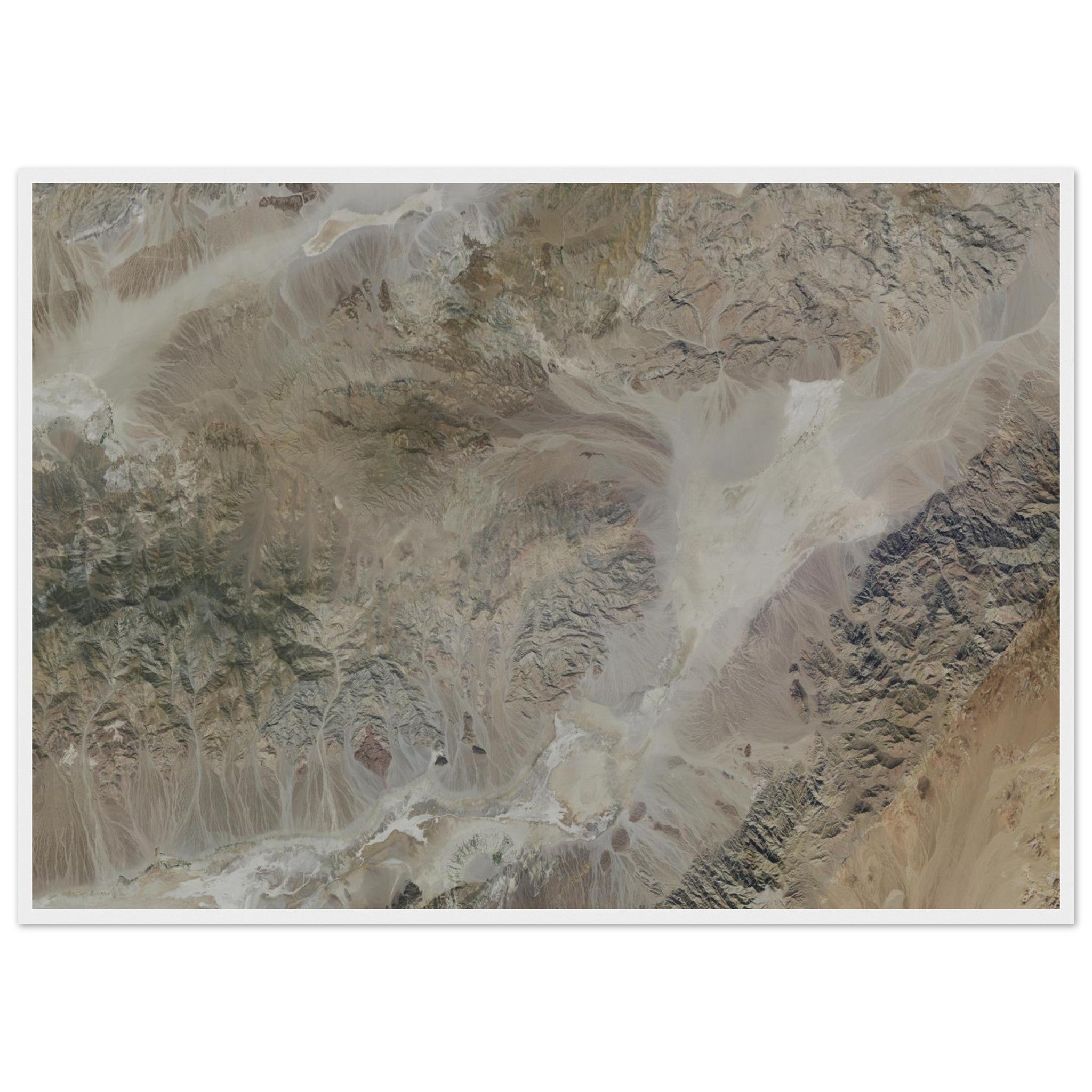 Death Valley National Park Natural Earth Print - Ink And Atlas