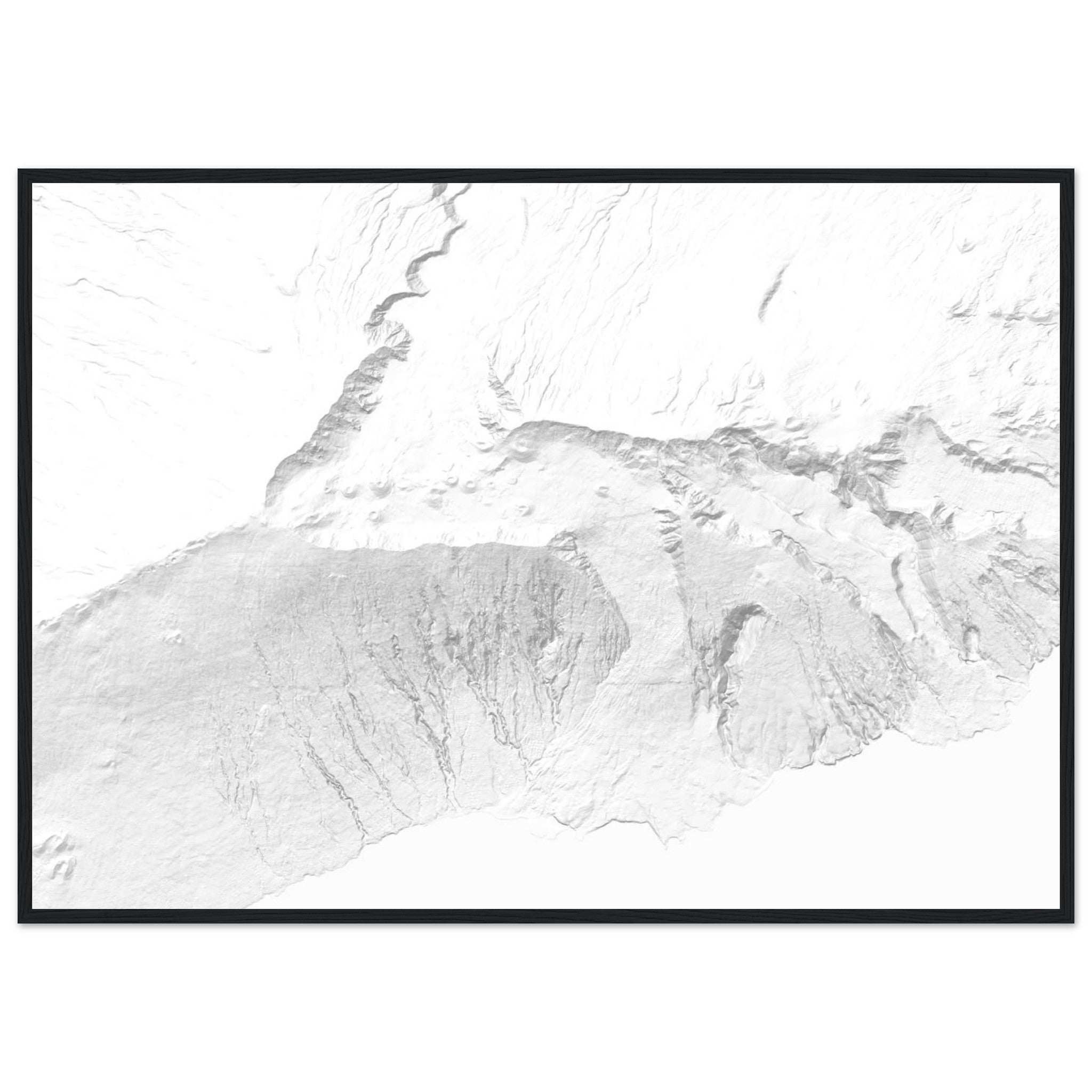Haleakalā National Park Natural Earth Print - Ink And Atlas