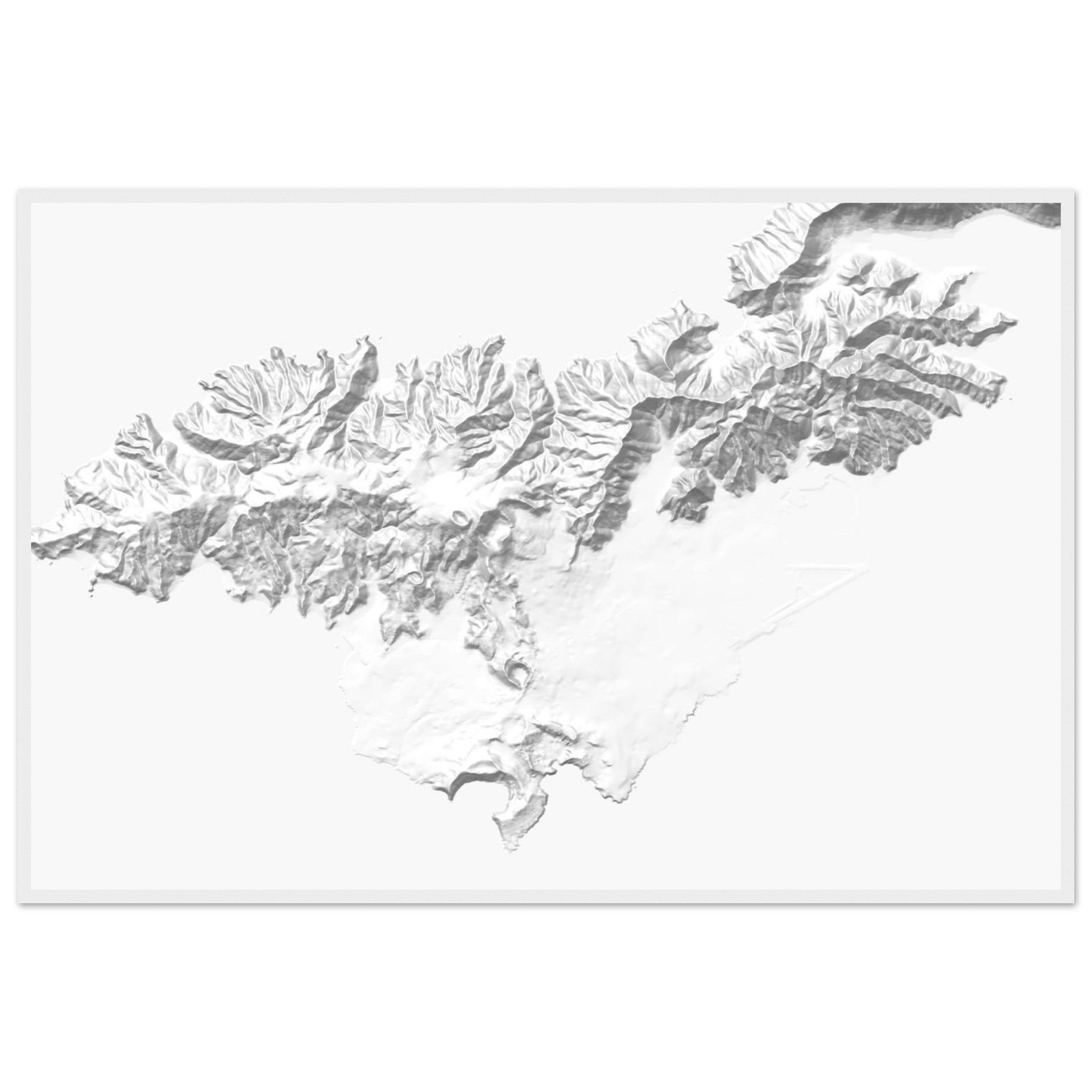 American Samoa National Park Natural Earth Print - Ink And Atlas
