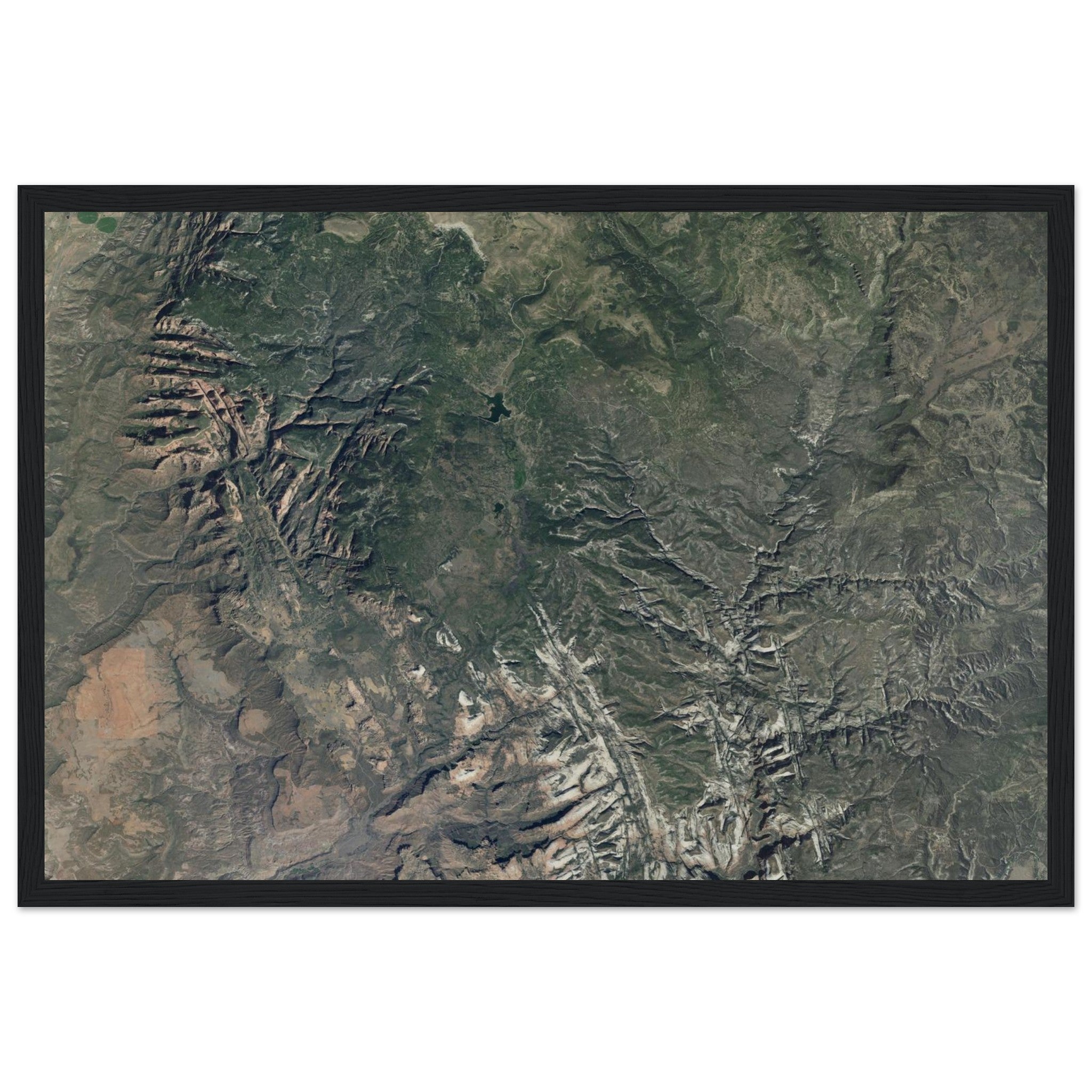 Zion National Park Natural Earth Print - Ink And Atlas
