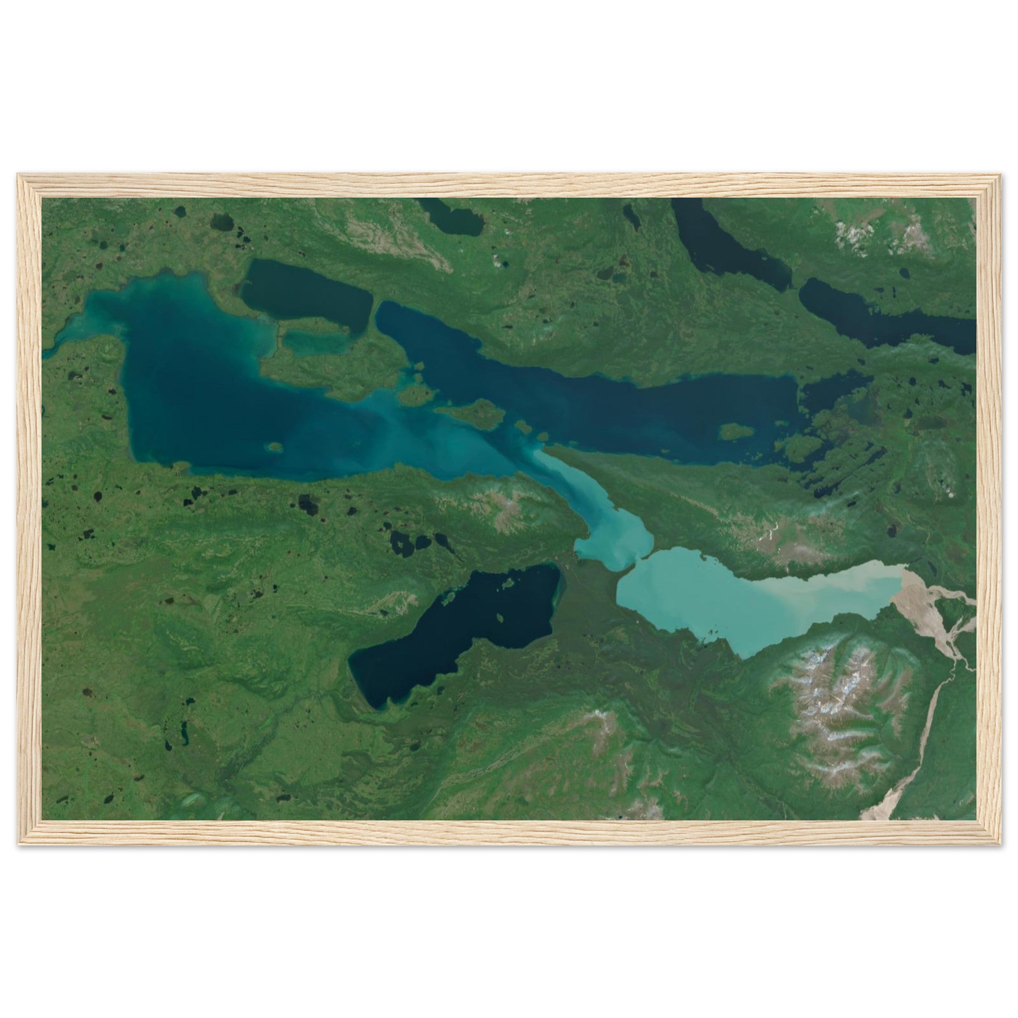 Katmai National Park Natural Earth Print - Ink And Atlas