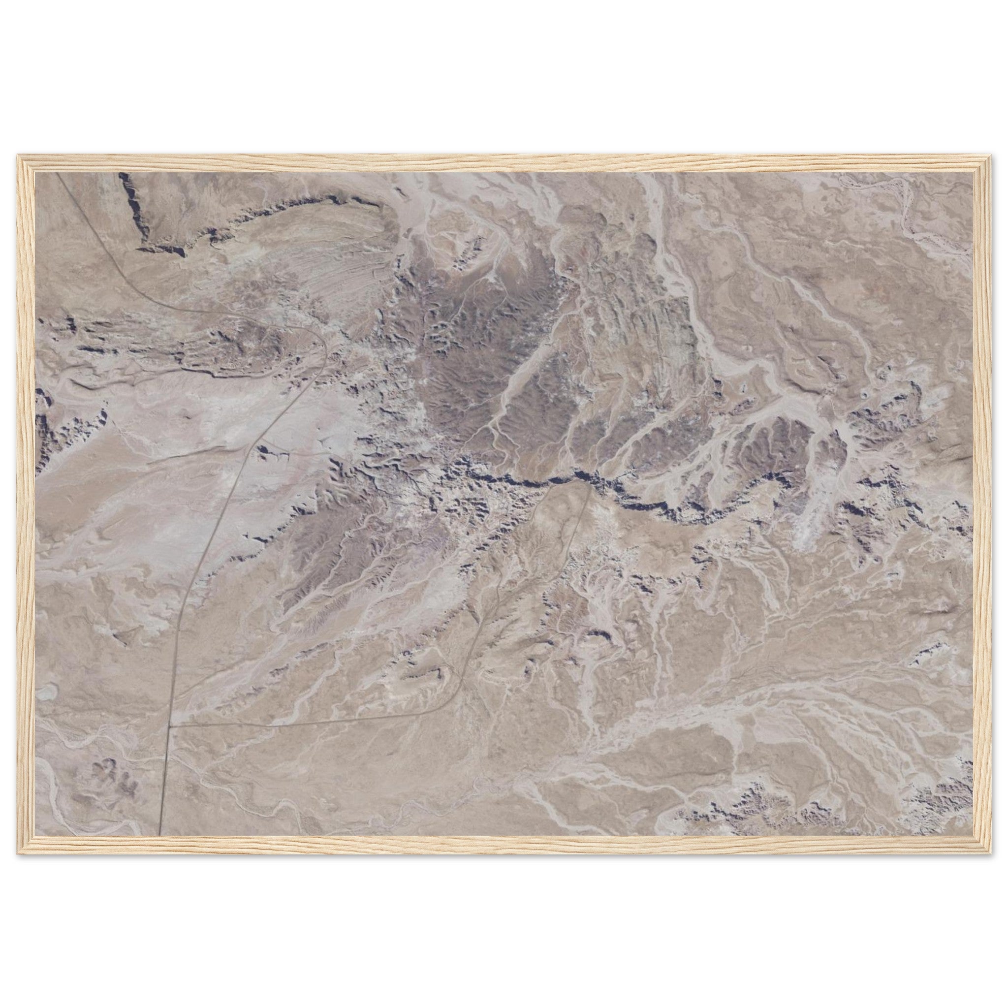 Petrified Forest National Park Natural Earth Print - Ink And Atlas