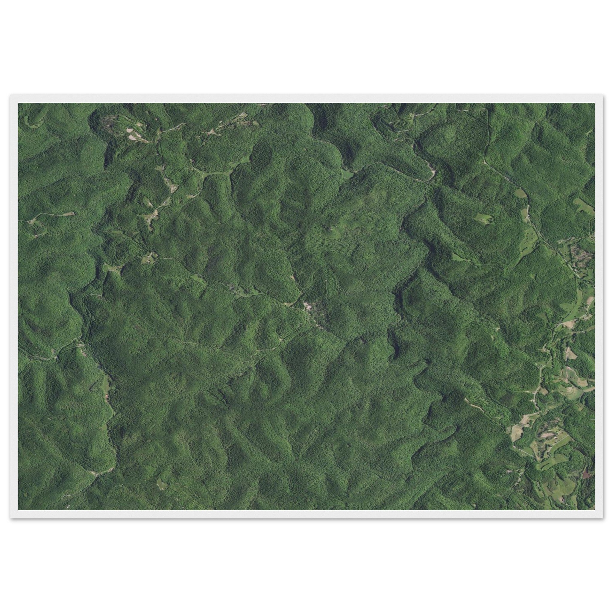 Wind Cave National Park Natural Earth Print - Ink And Atlas