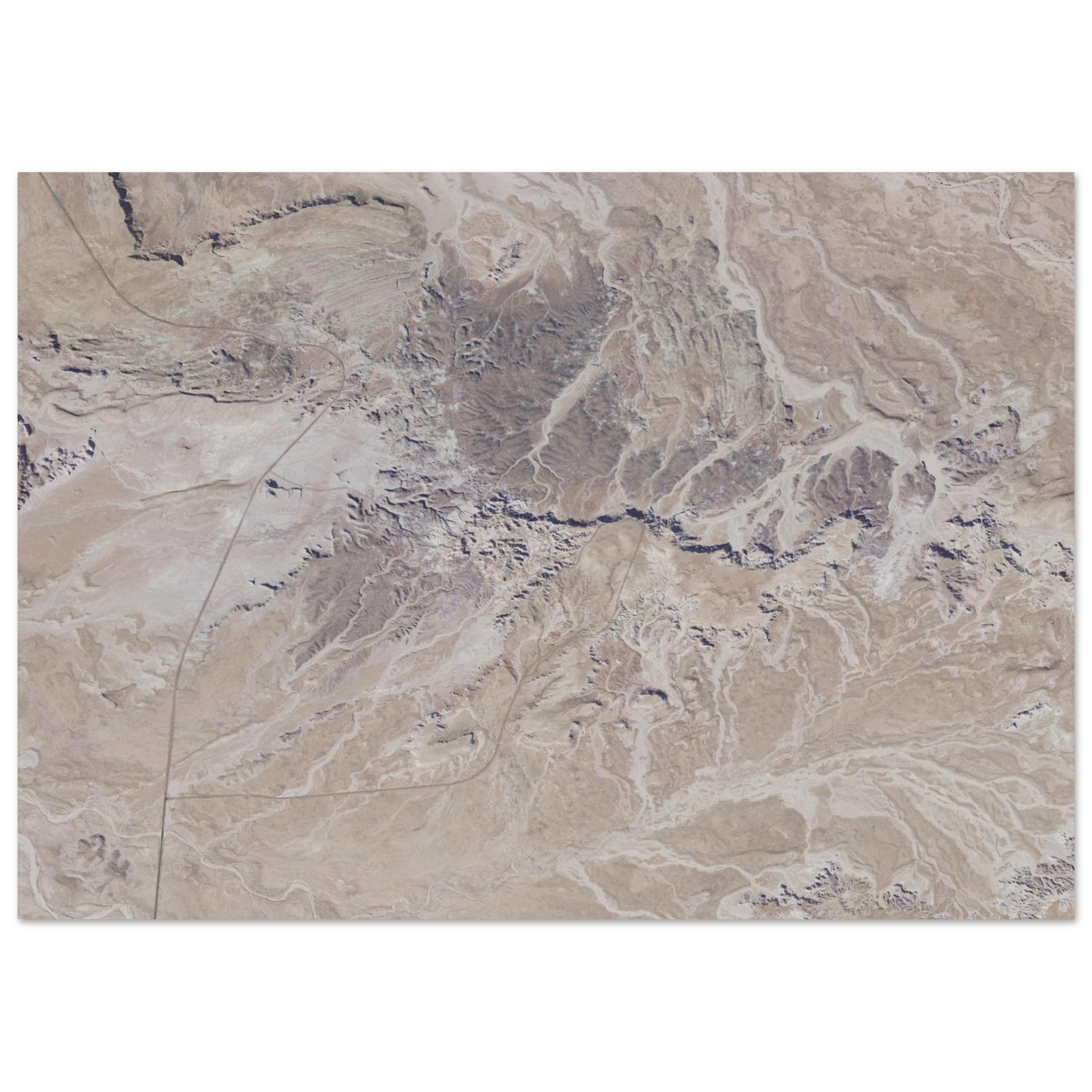 Petrified Forest National Park Natural Earth Print - Ink And Atlas
