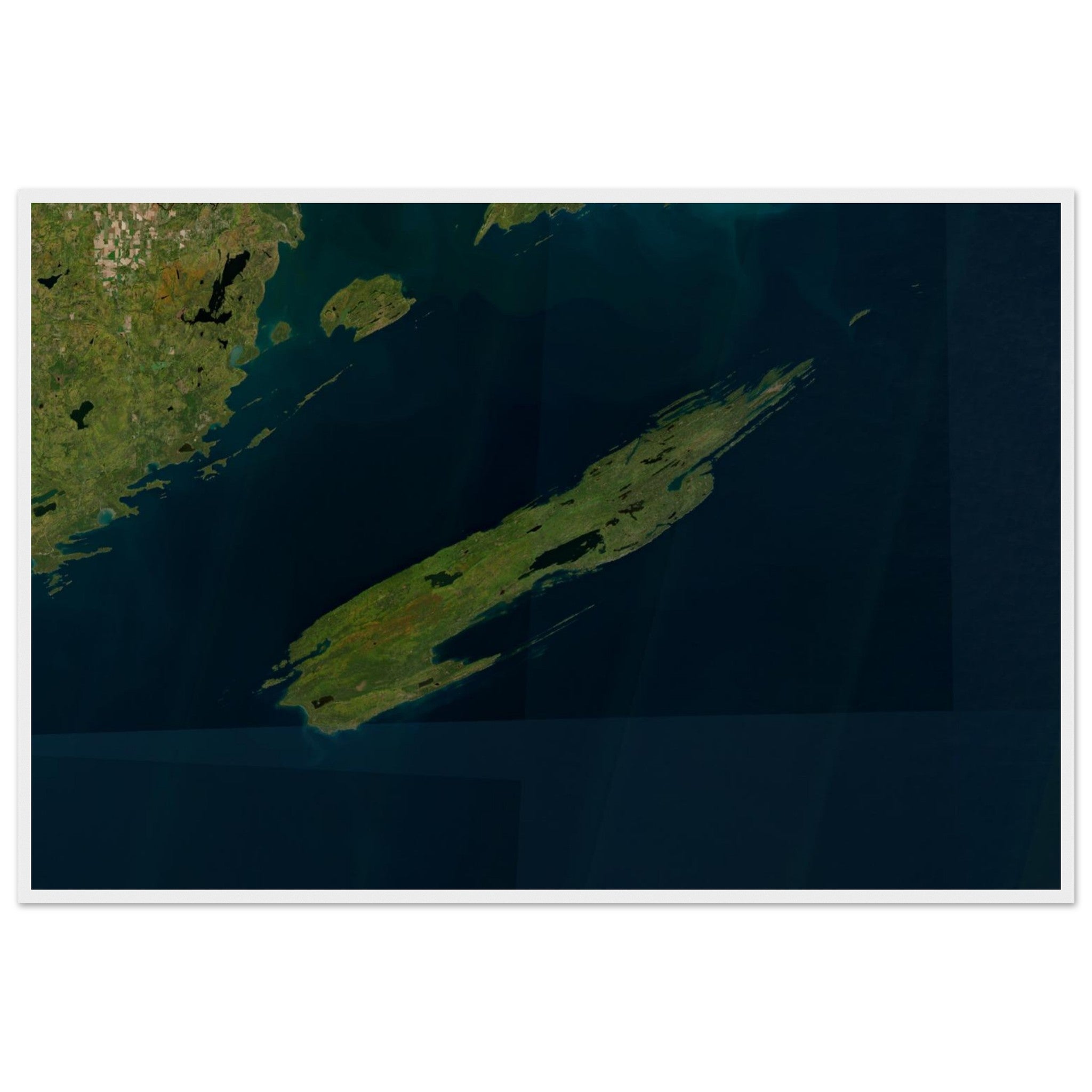 Isle Royale National Park Natural Earth Print - Ink And Atlas