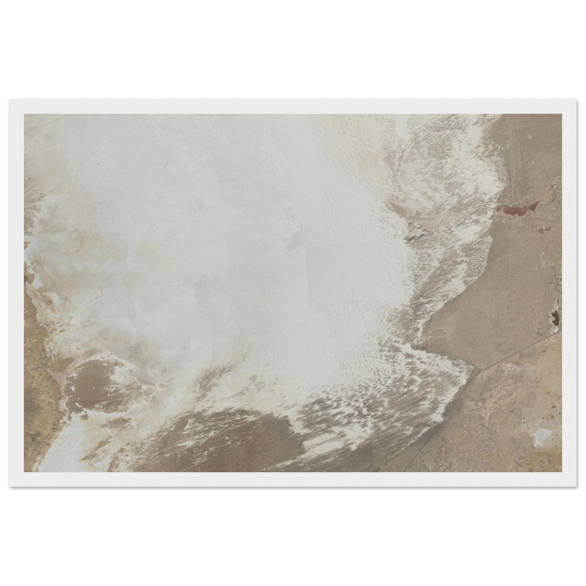 White Sands National Park Natural Earth Print - Ink And Atlas