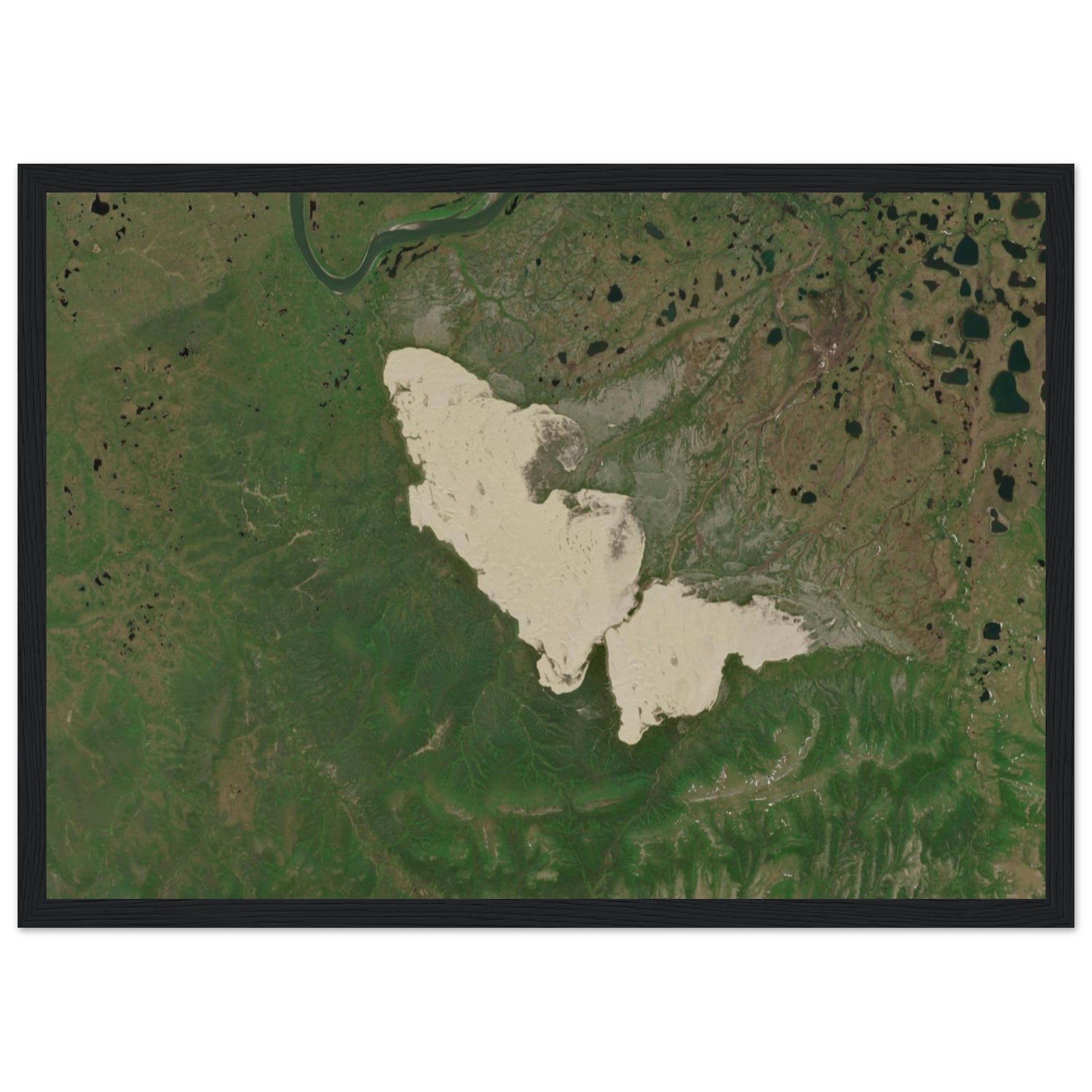 Kobuk Valley National Park Natural Earth Print - Ink And Atlas
