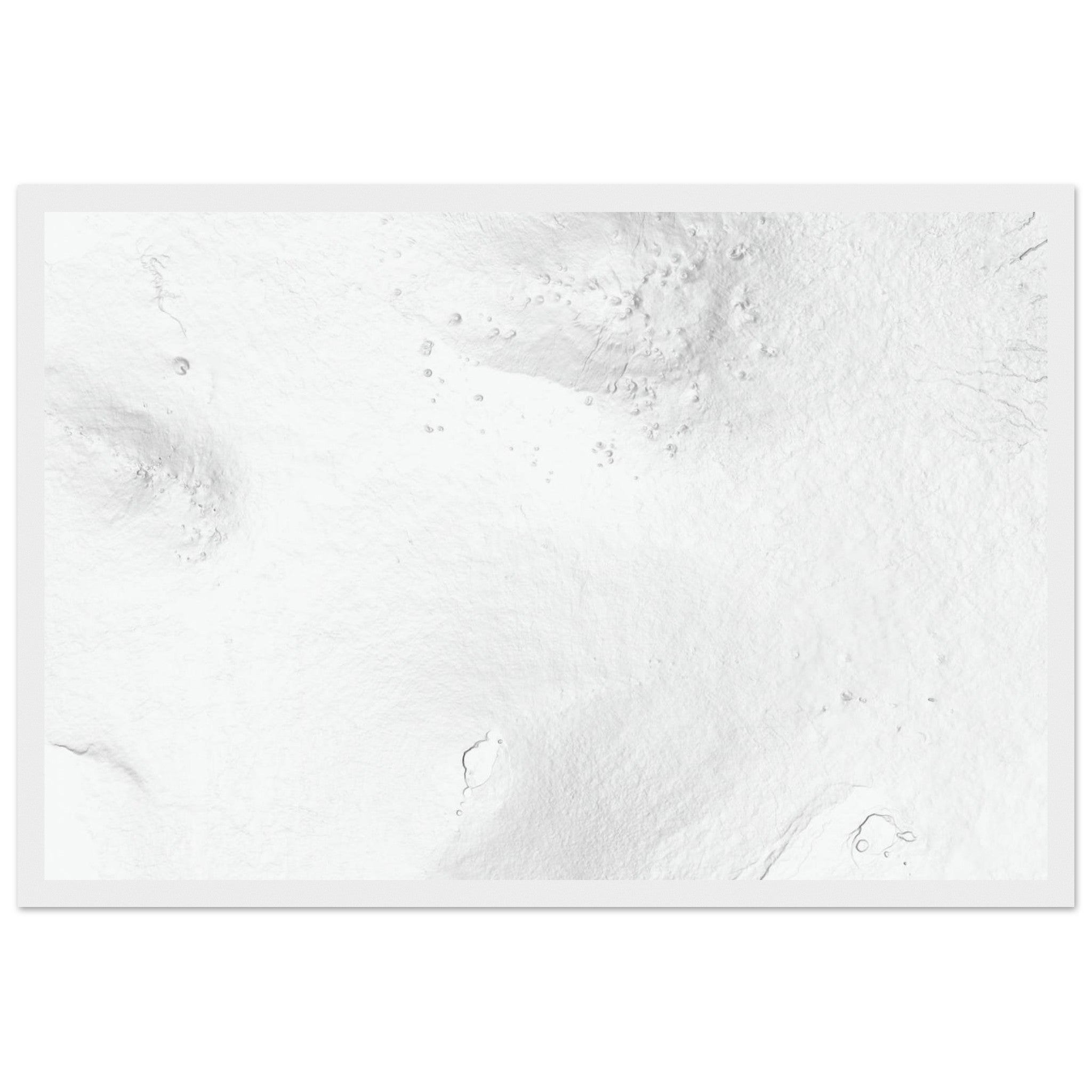 Volcanoes National Park Natural Earth Print - Ink And Atlas