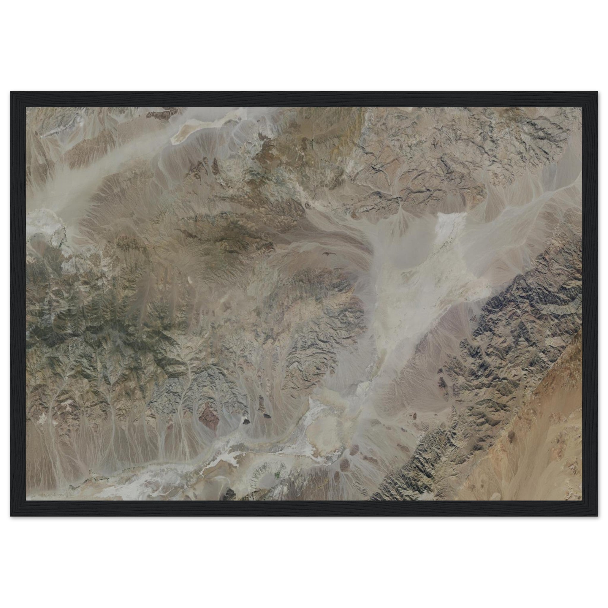 Death Valley National Park Natural Earth Print - Ink And Atlas