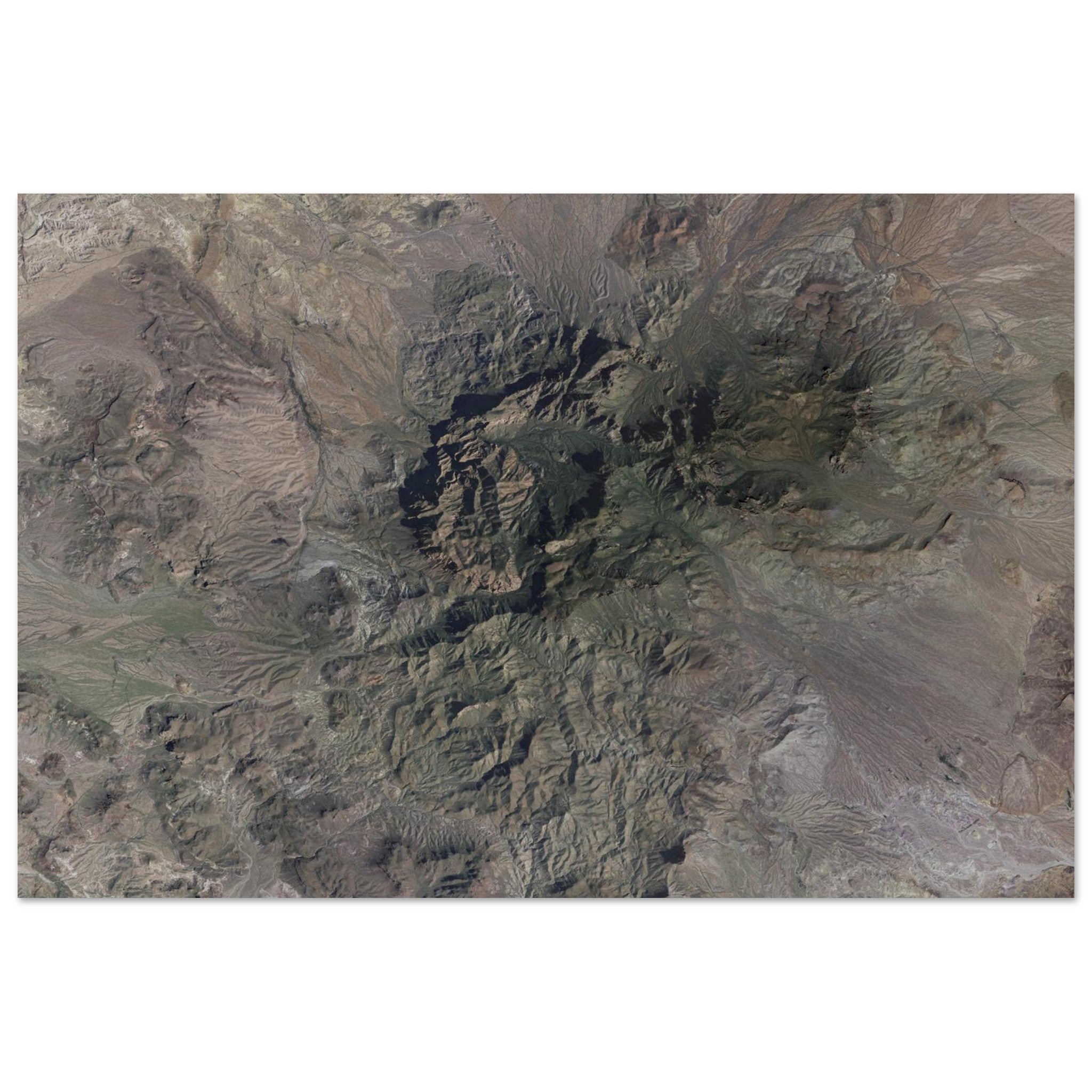 Big Bend National Park Natural Earth Print - Ink And Atlas