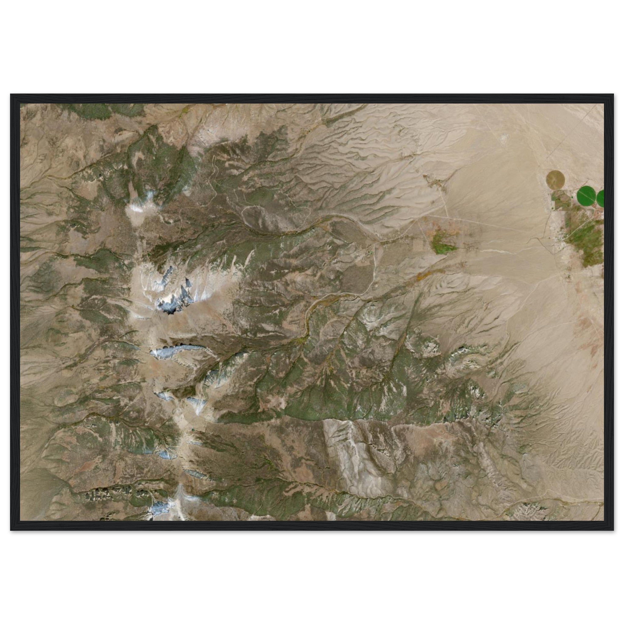 Great Basin National Park Natural Earth Print - Ink And Atlas
