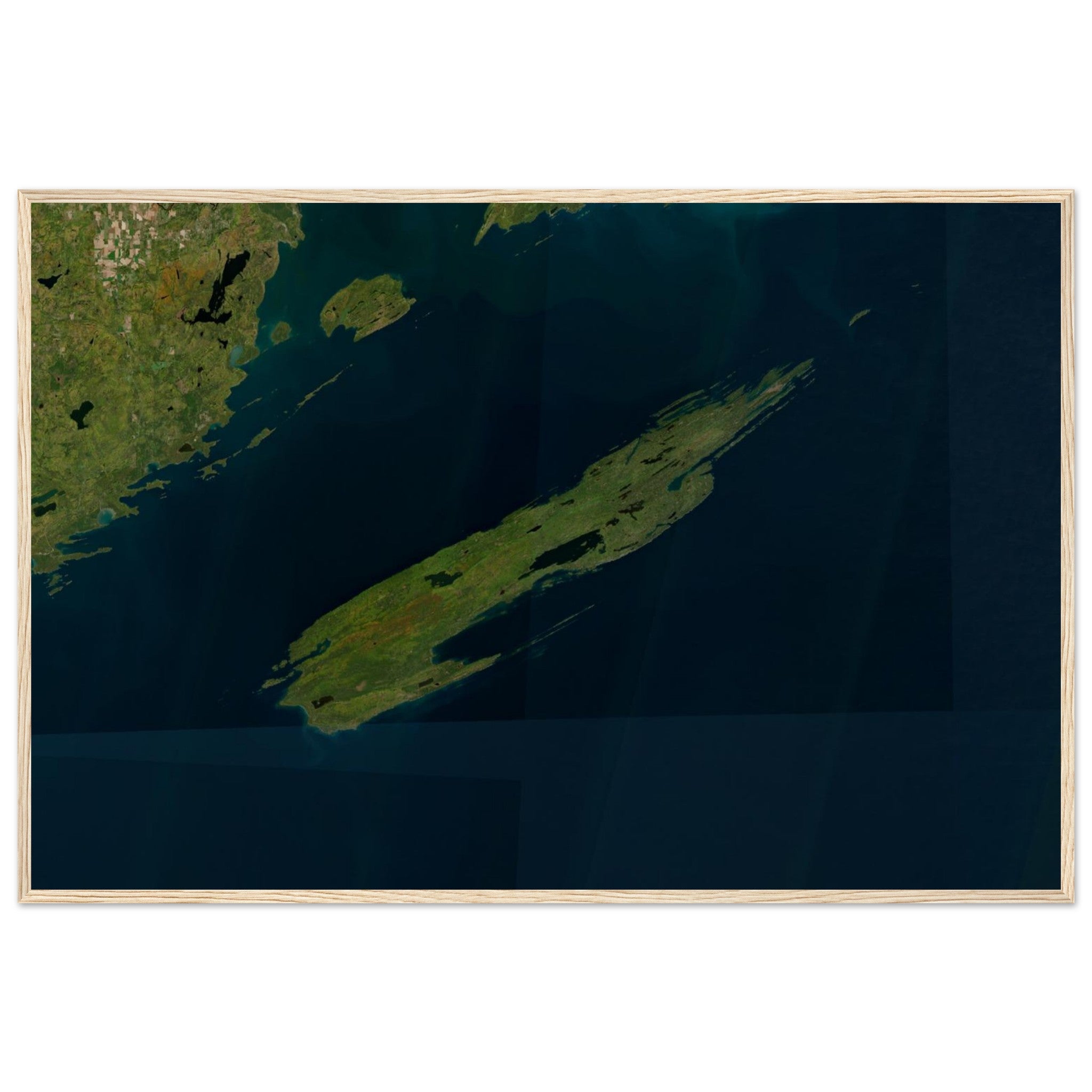 Isle Royale National Park Natural Earth Print - Ink And Atlas