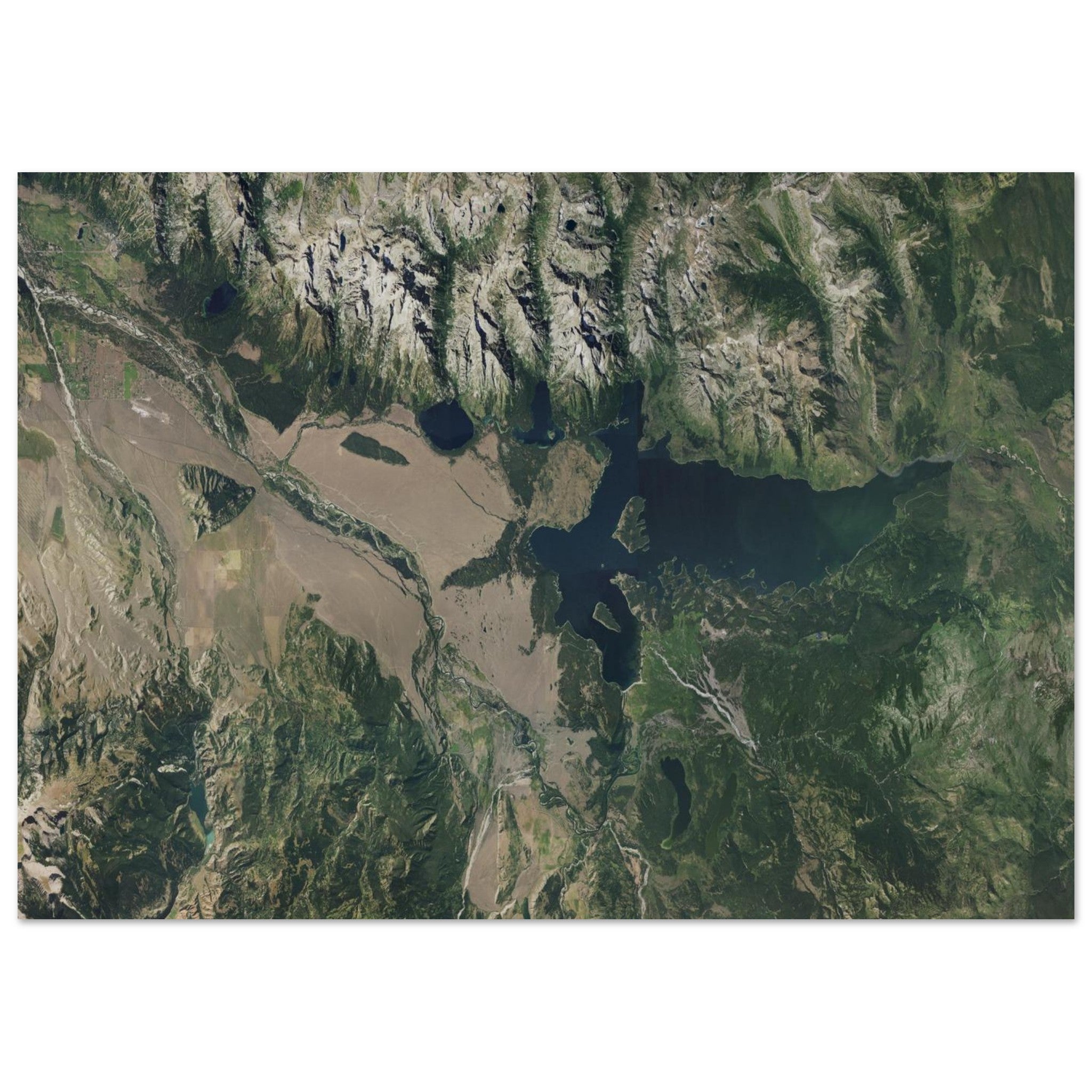 Grand Teton National Park Natural Earth Print - Ink And Atlas