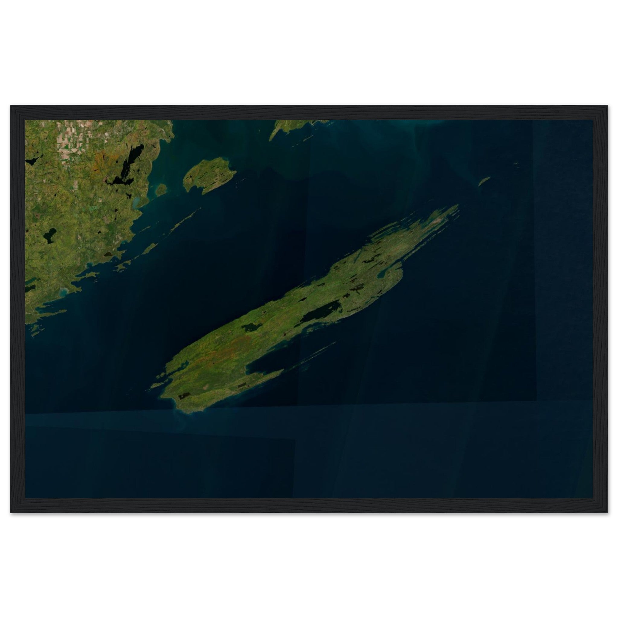 Isle Royale National Park Natural Earth Print - Ink And Atlas