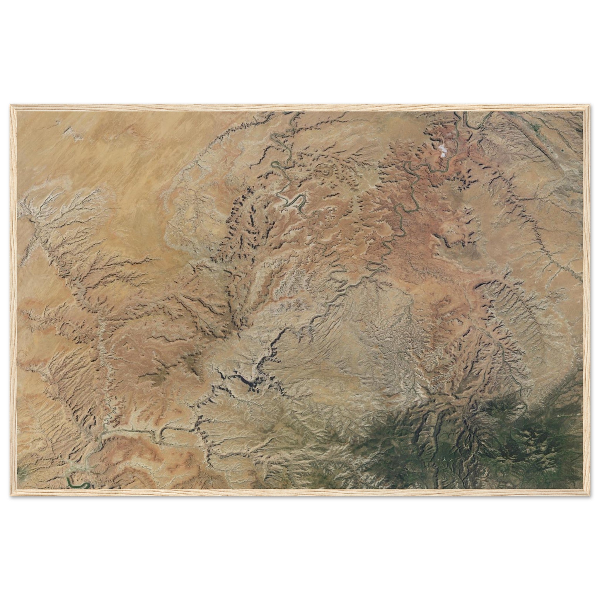 Canyonlands National Park Natural Earth Print - Ink And Atlas