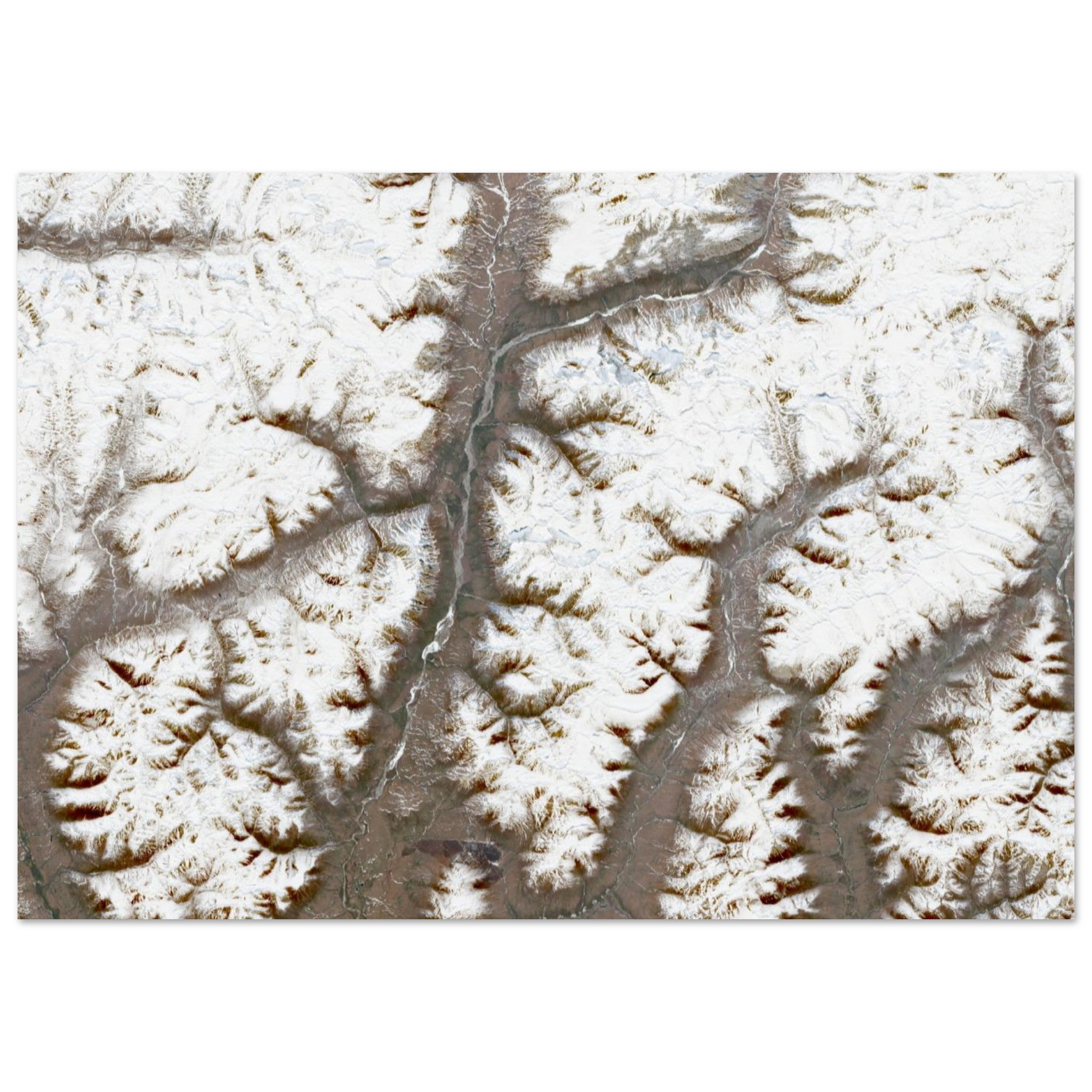 Gates of the Arctic National Park Natural Earth Print - Ink And Atlas