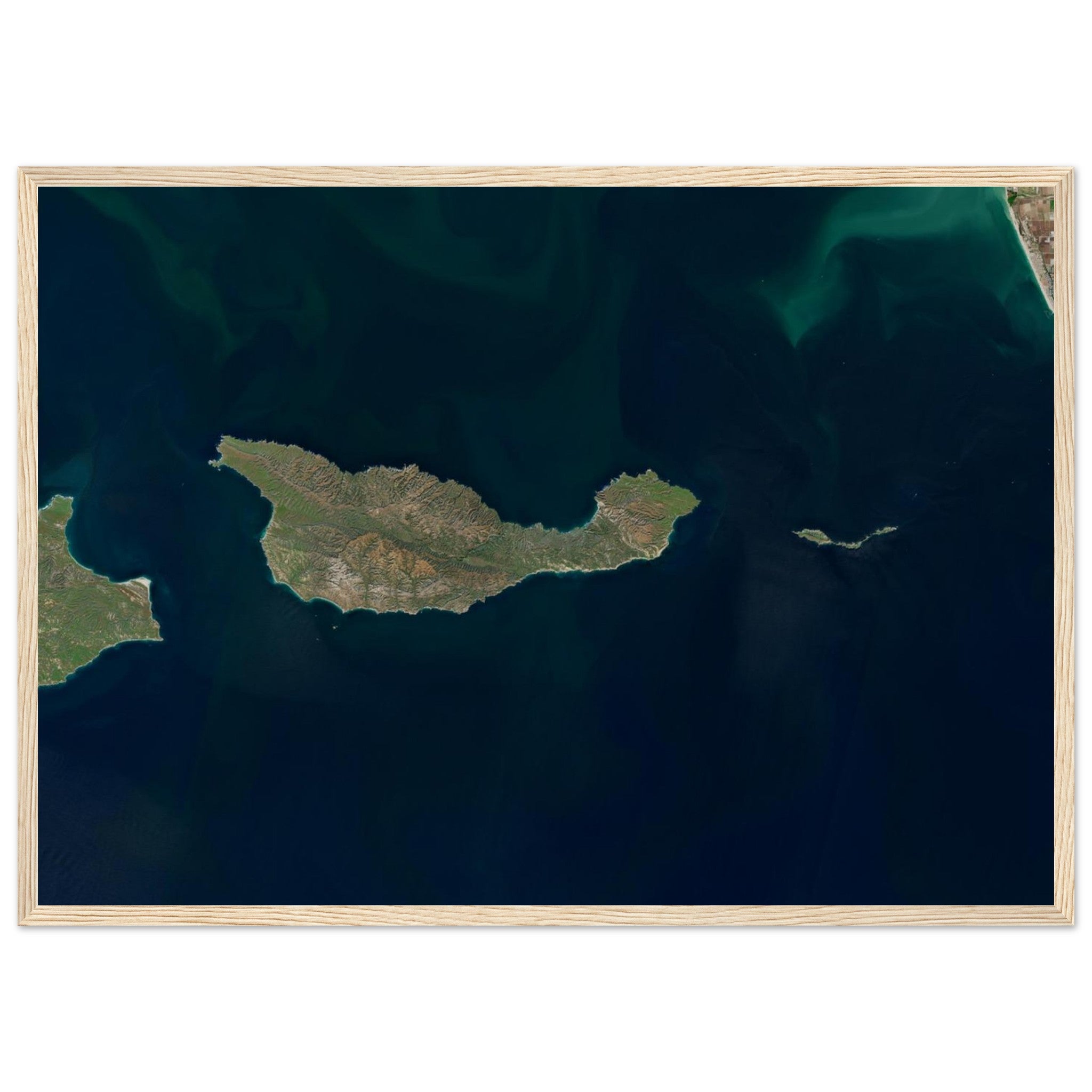 Channel Islands National Park Natural Earth Print - Ink And Atlas