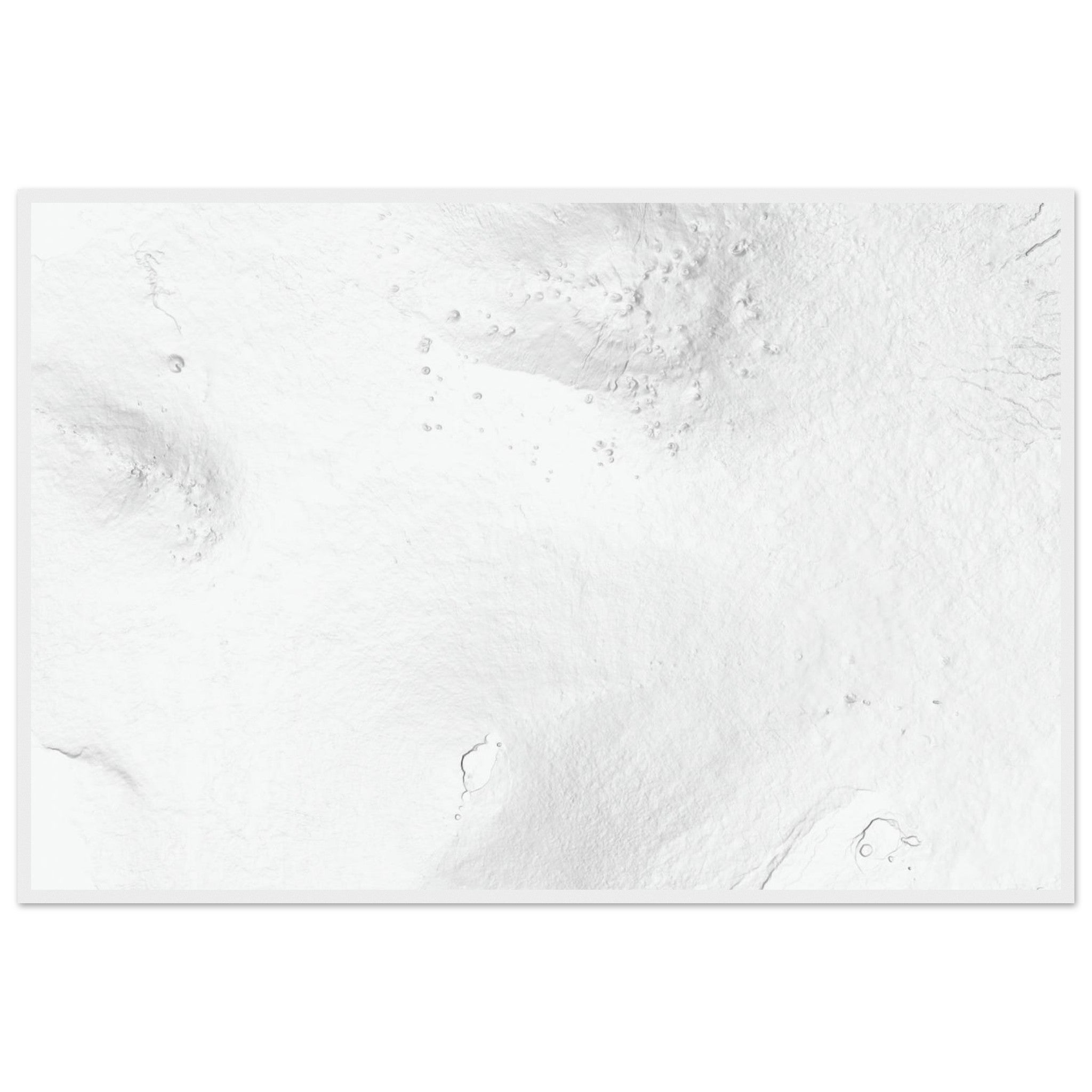 Volcanoes National Park Natural Earth Print - Ink And Atlas