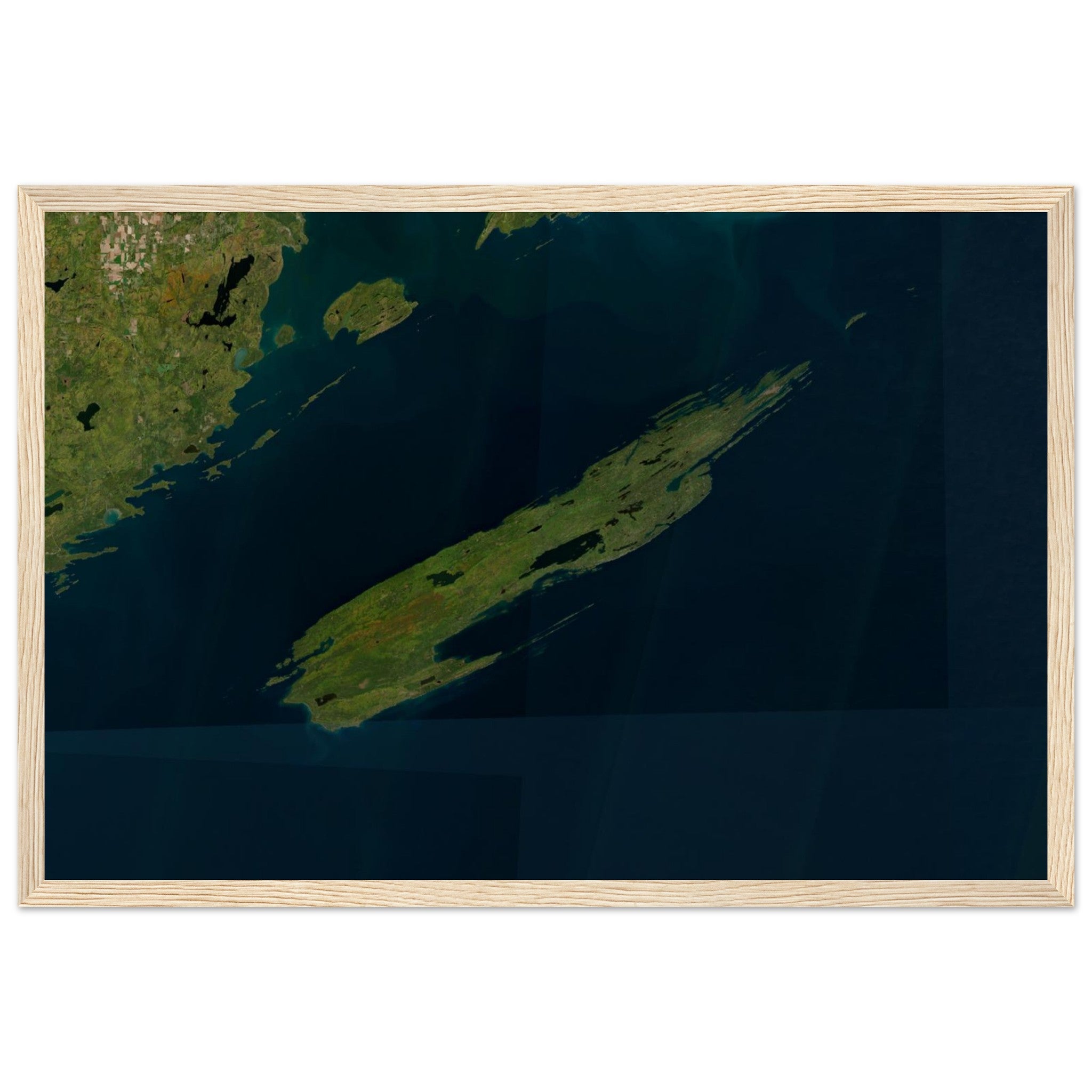 Isle Royale National Park Natural Earth Print - Ink And Atlas