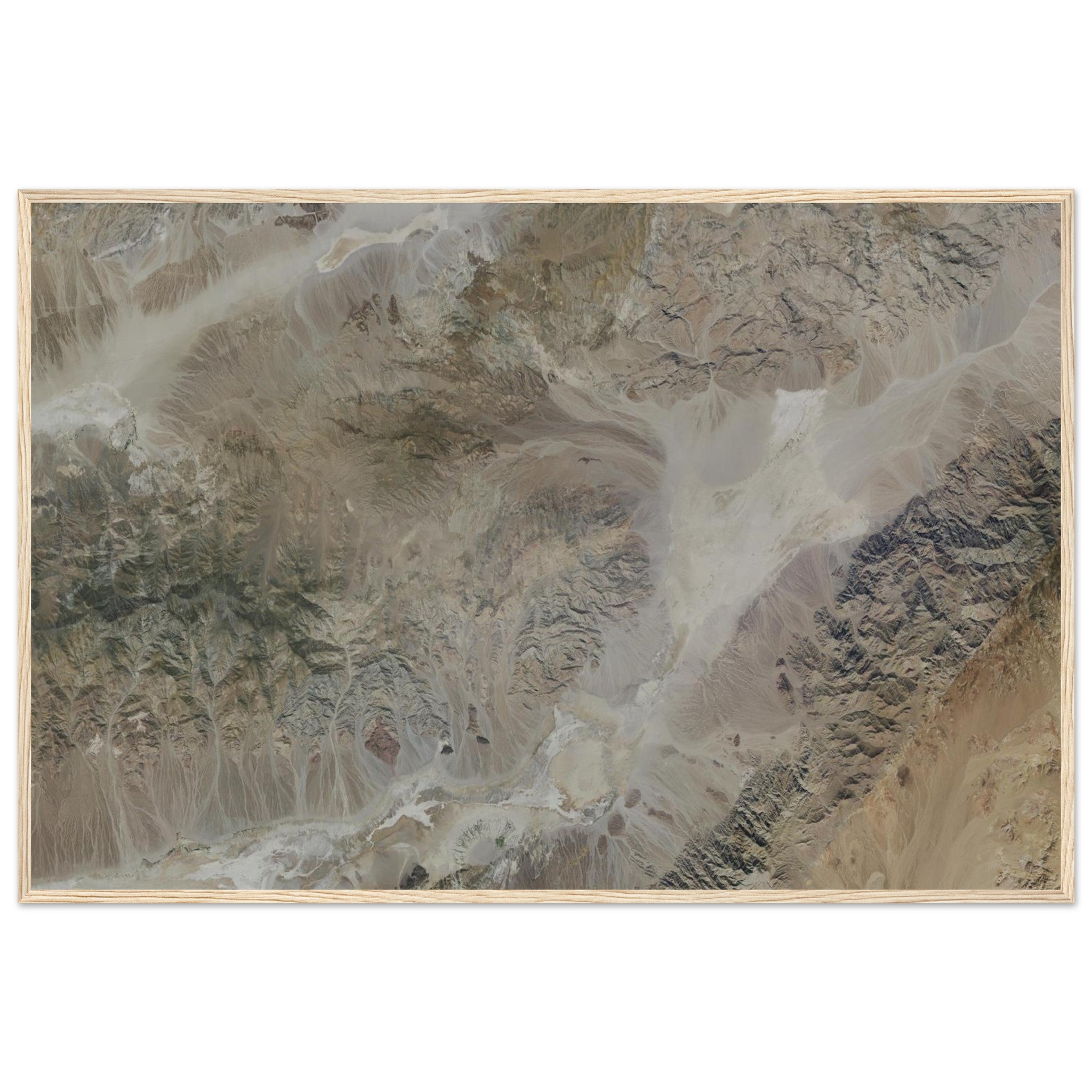 Death Valley National Park Natural Earth Print - Ink And Atlas