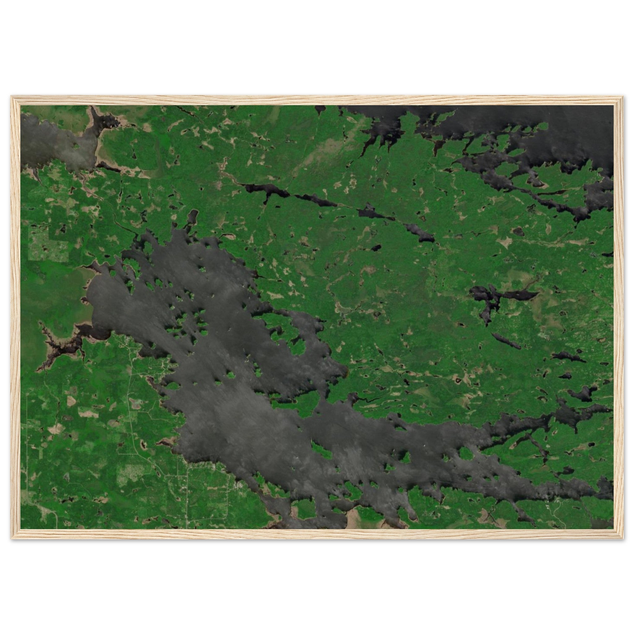 Voyageurs National Park Natural Earth Print - Ink And Atlas