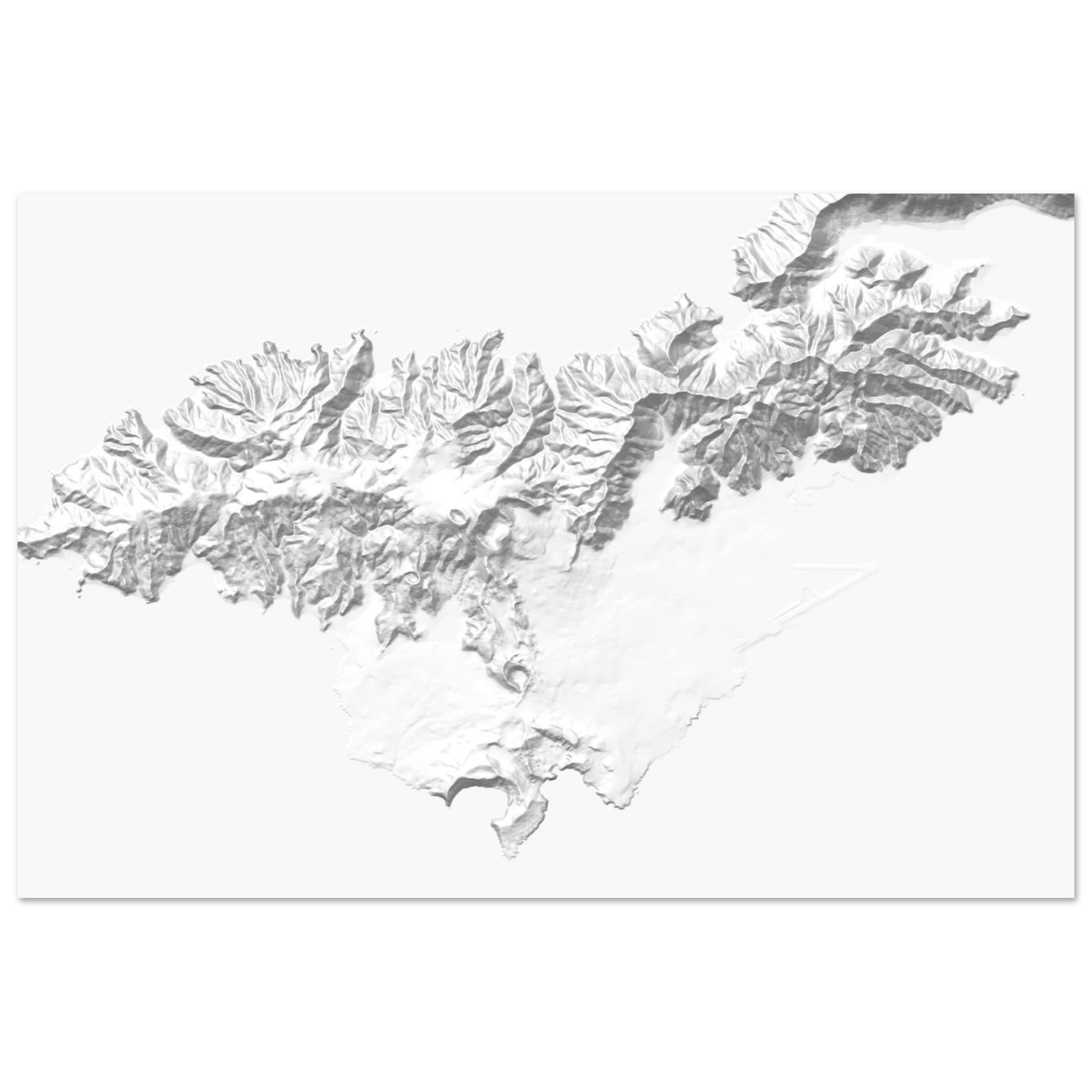 American Samoa National Park Natural Earth Print - Ink And Atlas