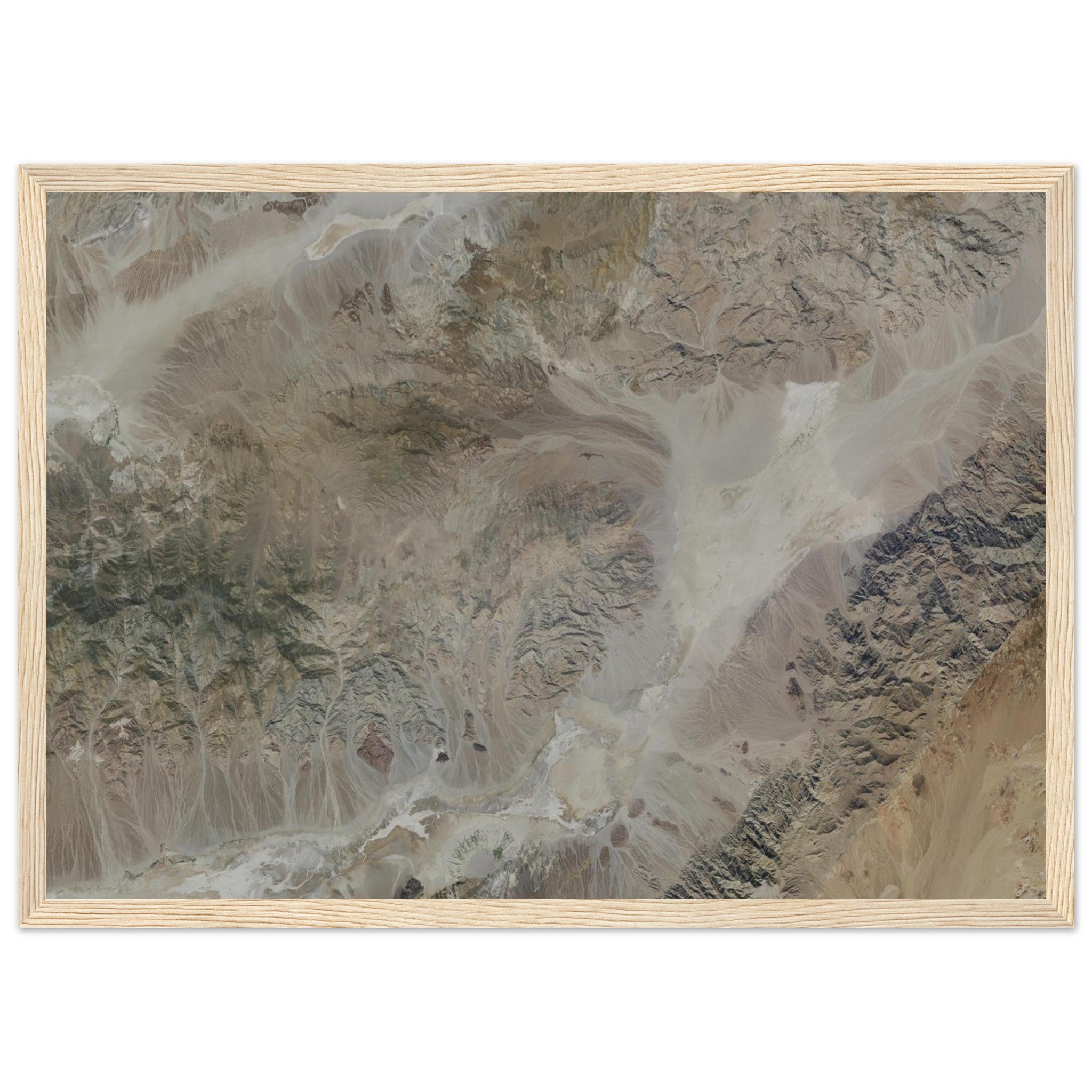 Death Valley National Park Natural Earth Print - Ink And Atlas