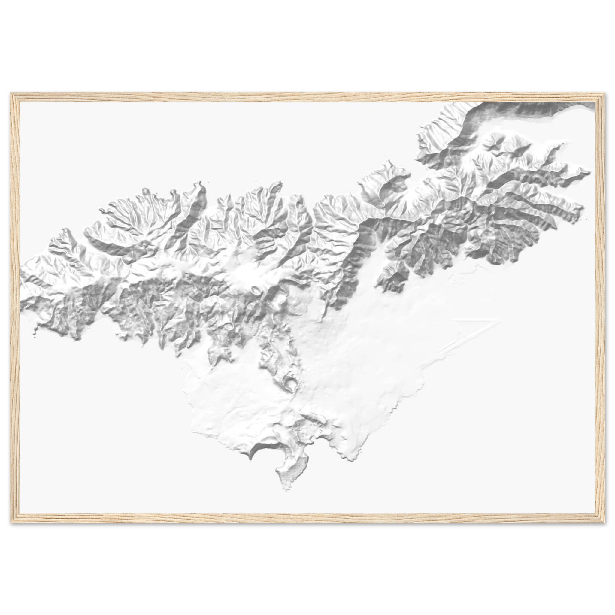 American Samoa National Park Natural Earth Print - Ink And Atlas