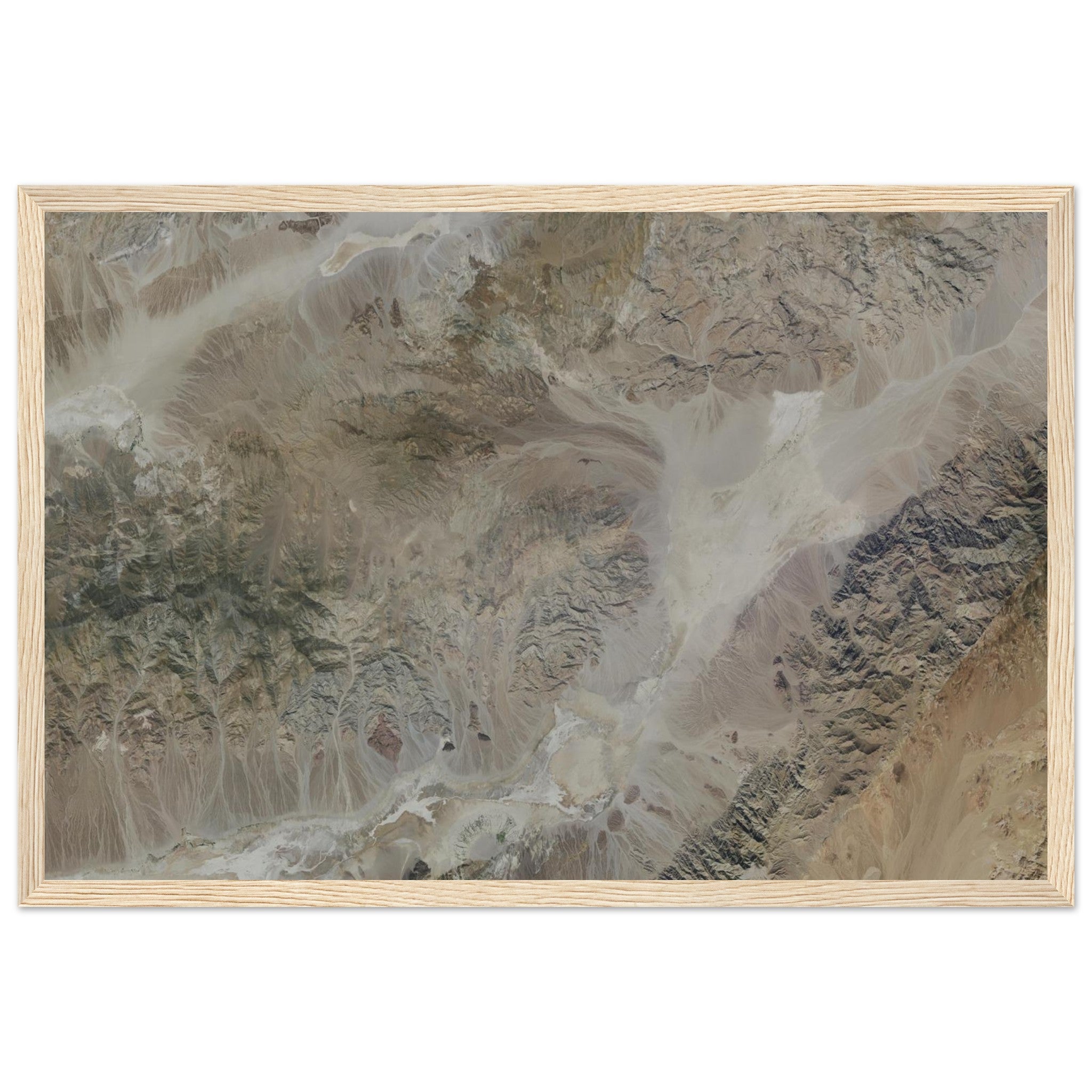 Death Valley National Park Natural Earth Print - Ink And Atlas