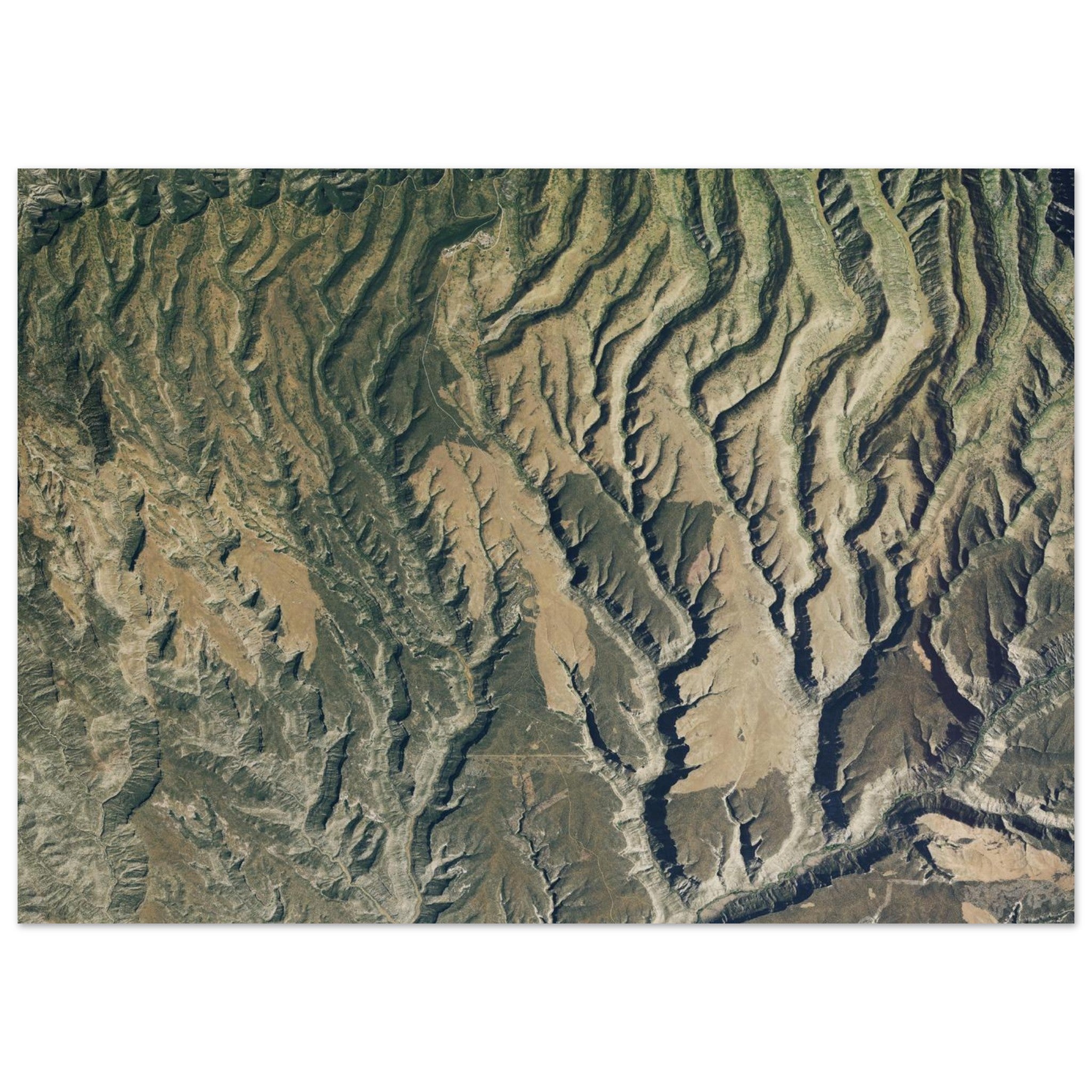 Mesa Verde National Park Natural Earth Print - Ink And Atlas