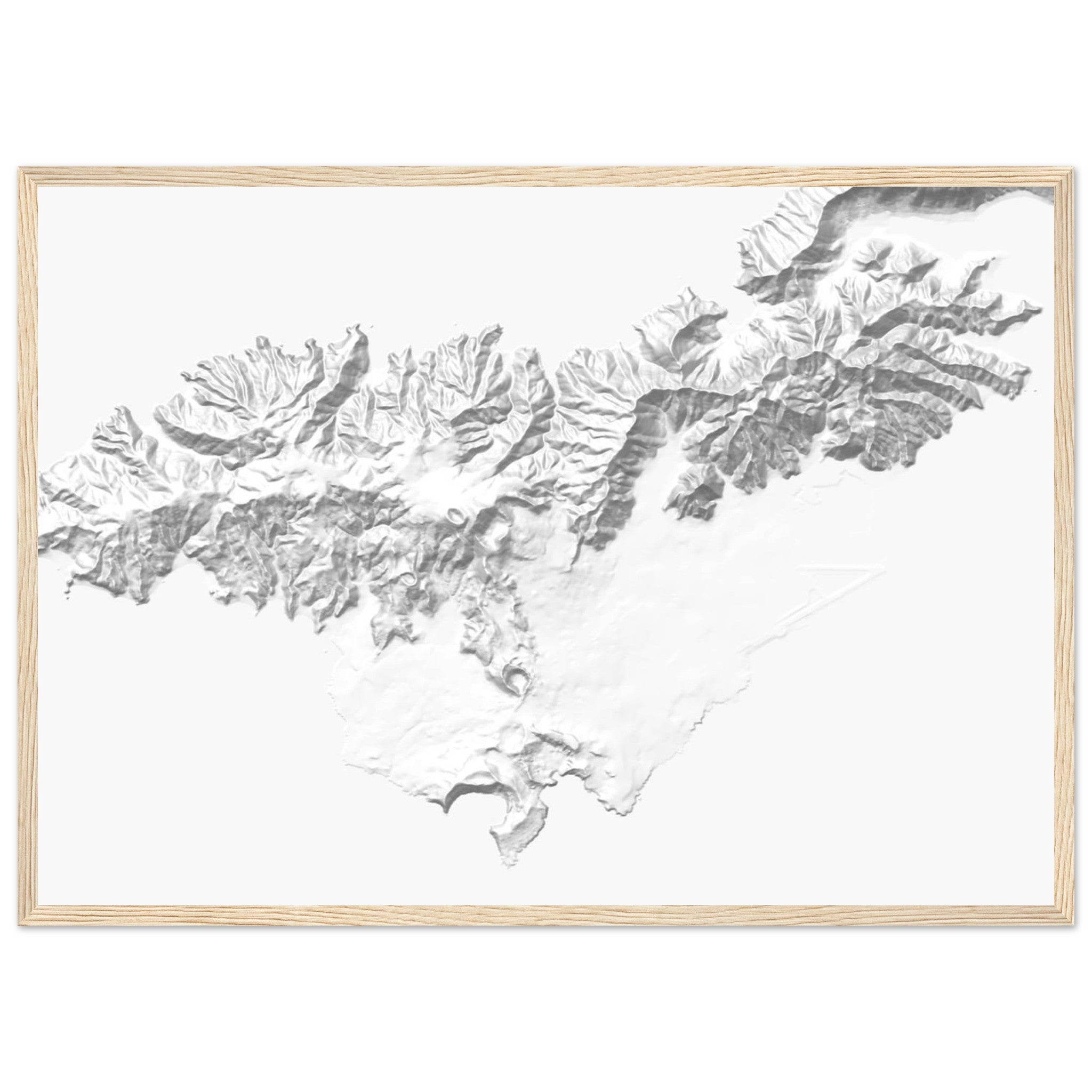American Samoa National Park Natural Earth Print - Ink And Atlas