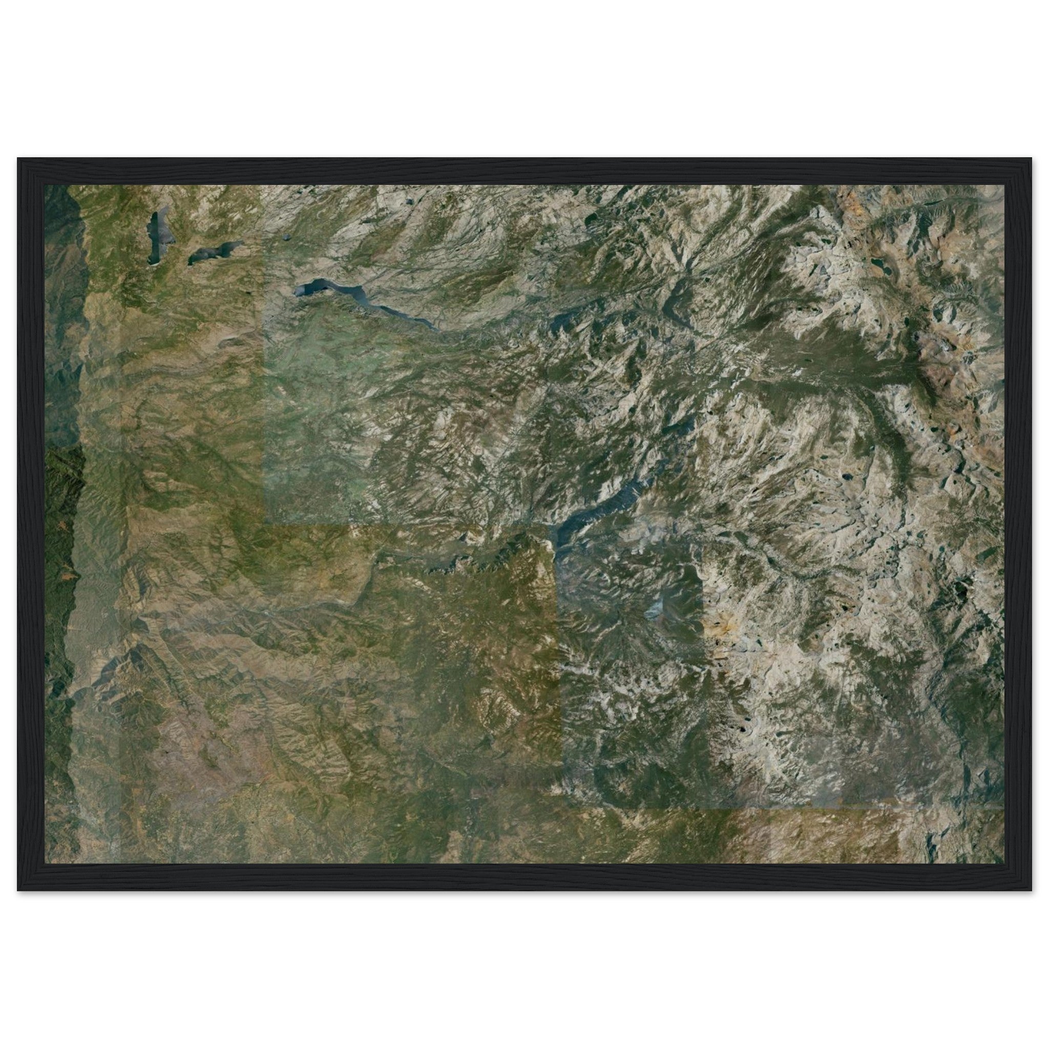 Yosemite National Park Natural Earth Print - Ink And Atlas