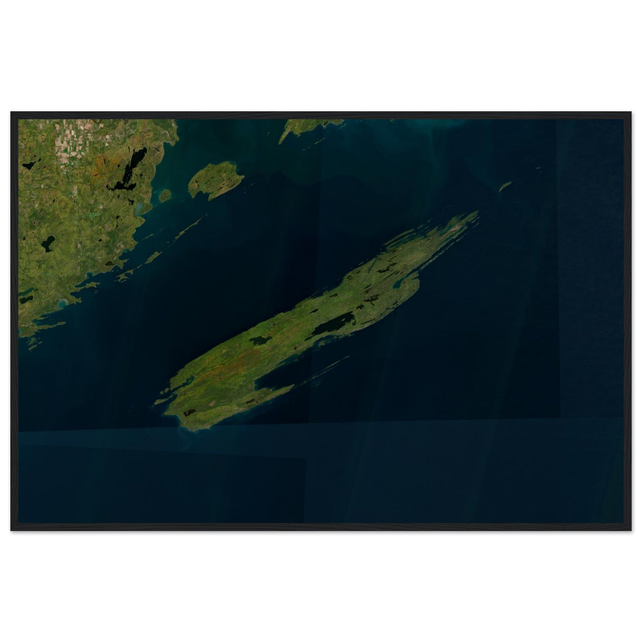 Isle Royale National Park Natural Earth Print - Ink And Atlas