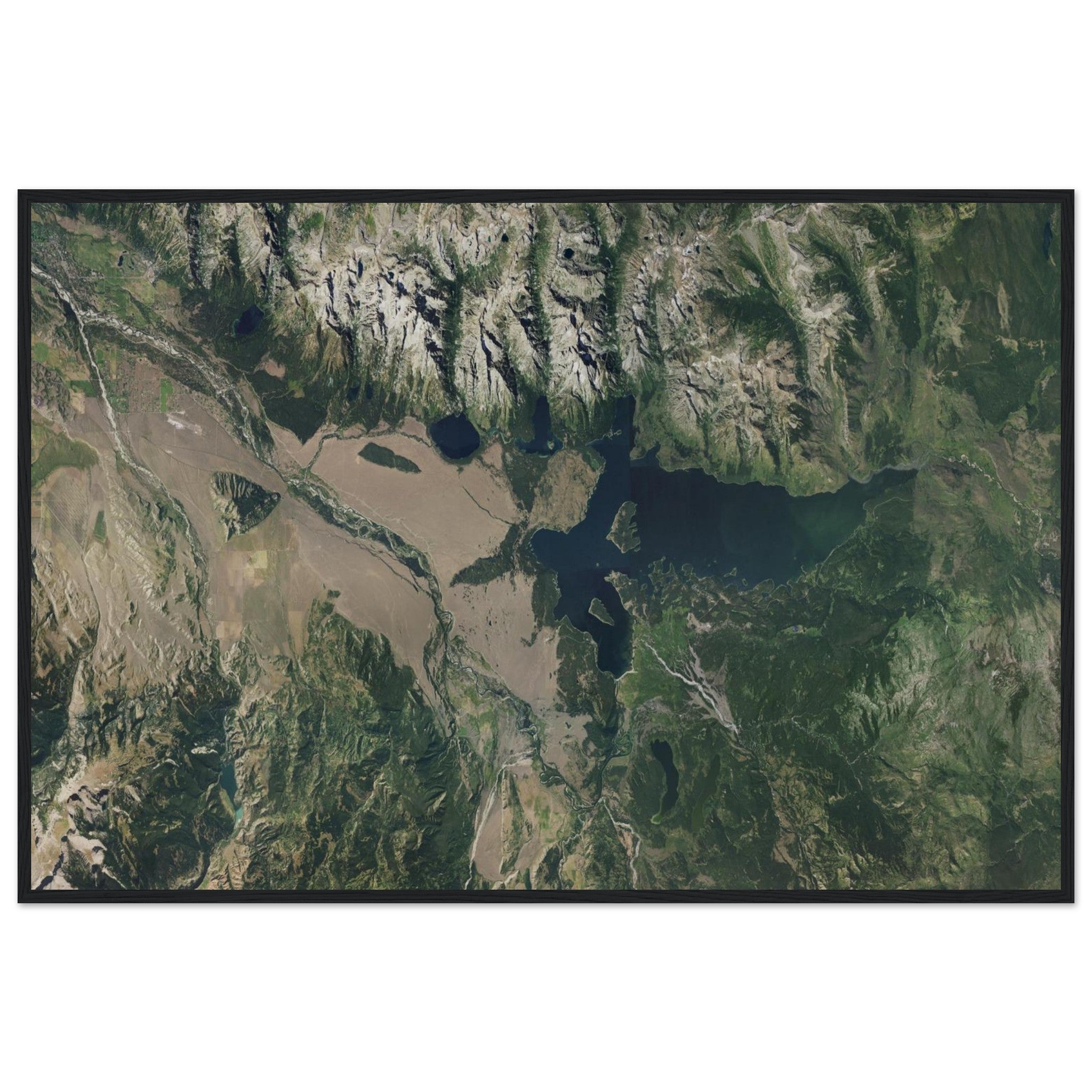 Grand Teton National Park Natural Earth Print - Ink And Atlas