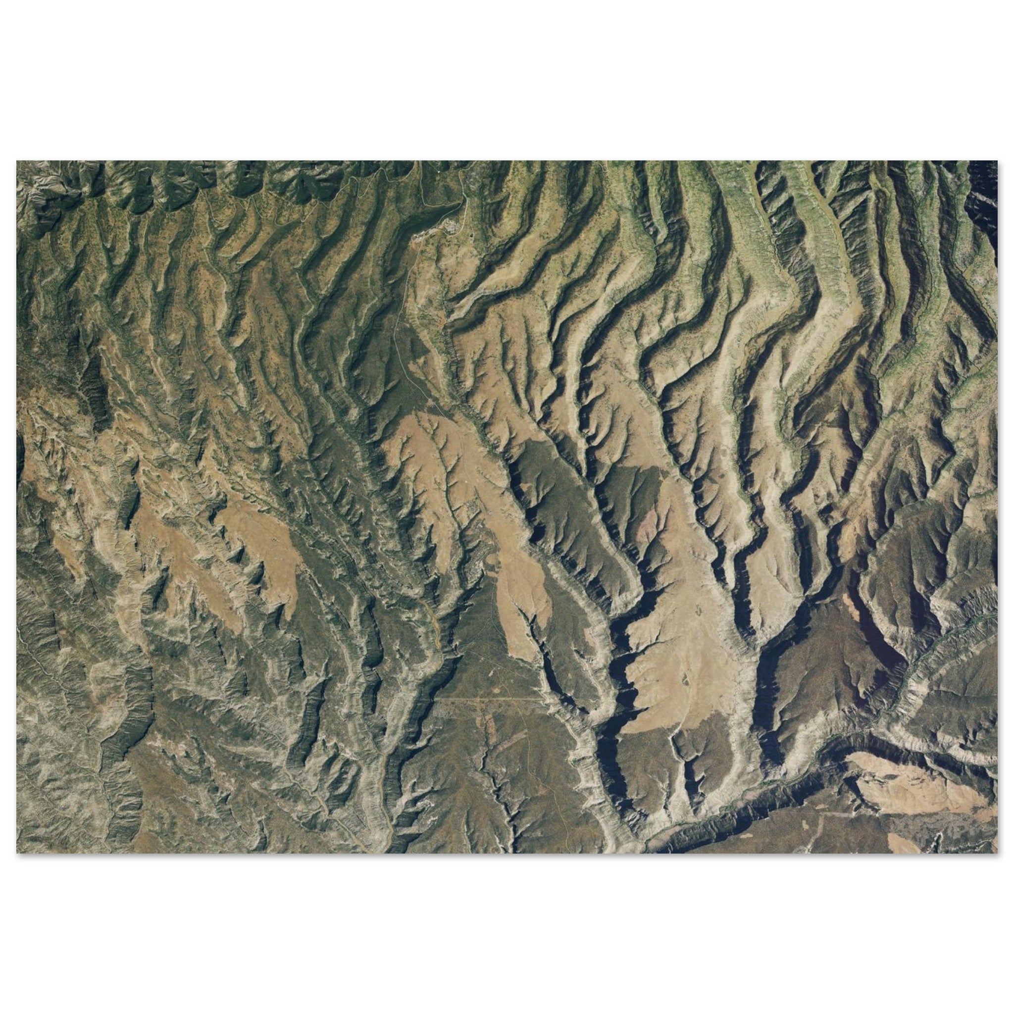 Mesa Verde National Park Natural Earth Print - Ink And Atlas