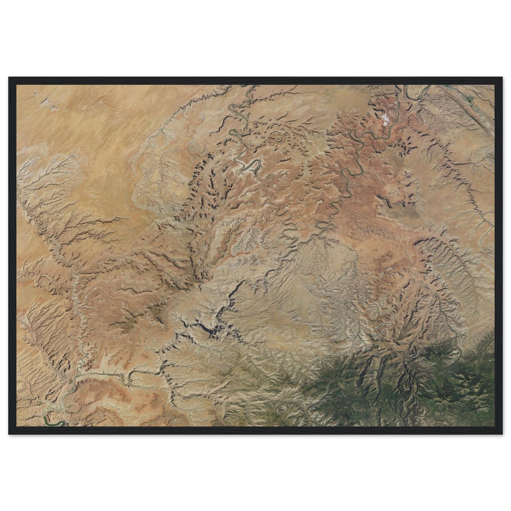 Canyonlands National Park Natural Earth Print - Ink And Atlas