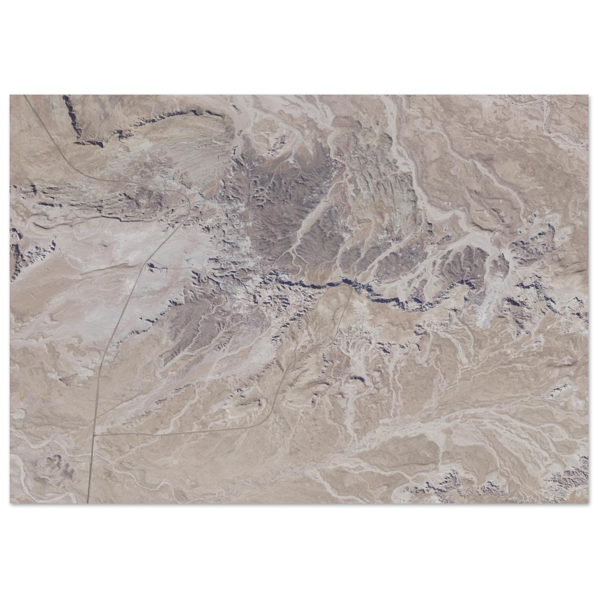 Petrified Forest National Park Natural Earth Print - Ink And Atlas
