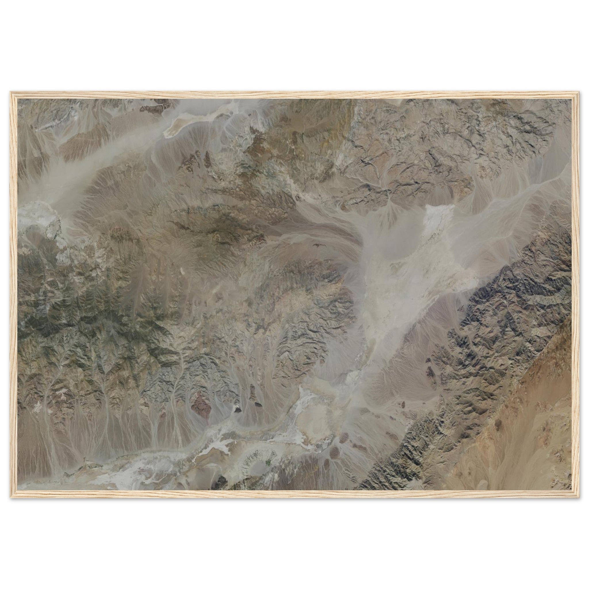 Death Valley National Park Natural Earth Print - Ink And Atlas