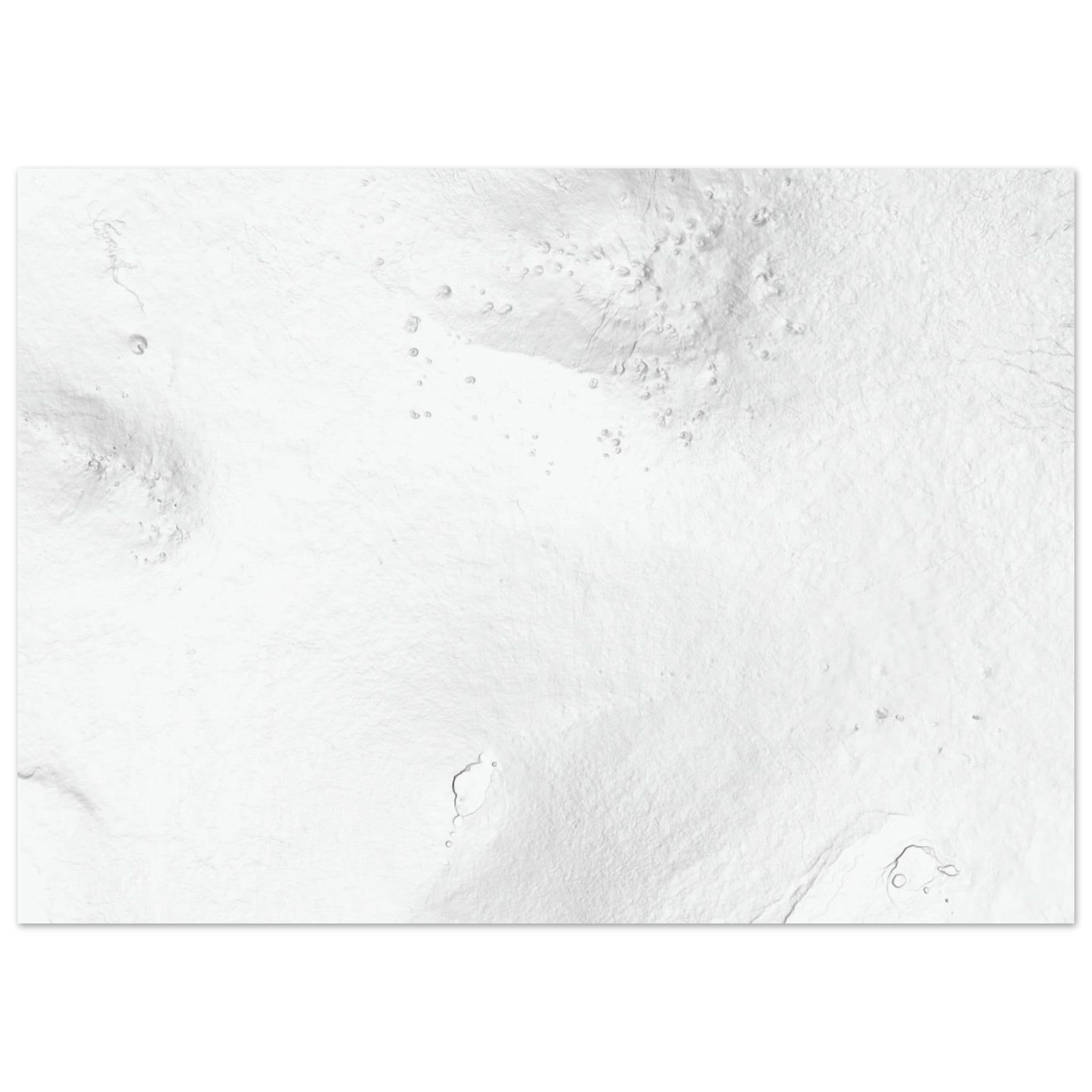 Volcanoes National Park Natural Earth Print - Ink And Atlas