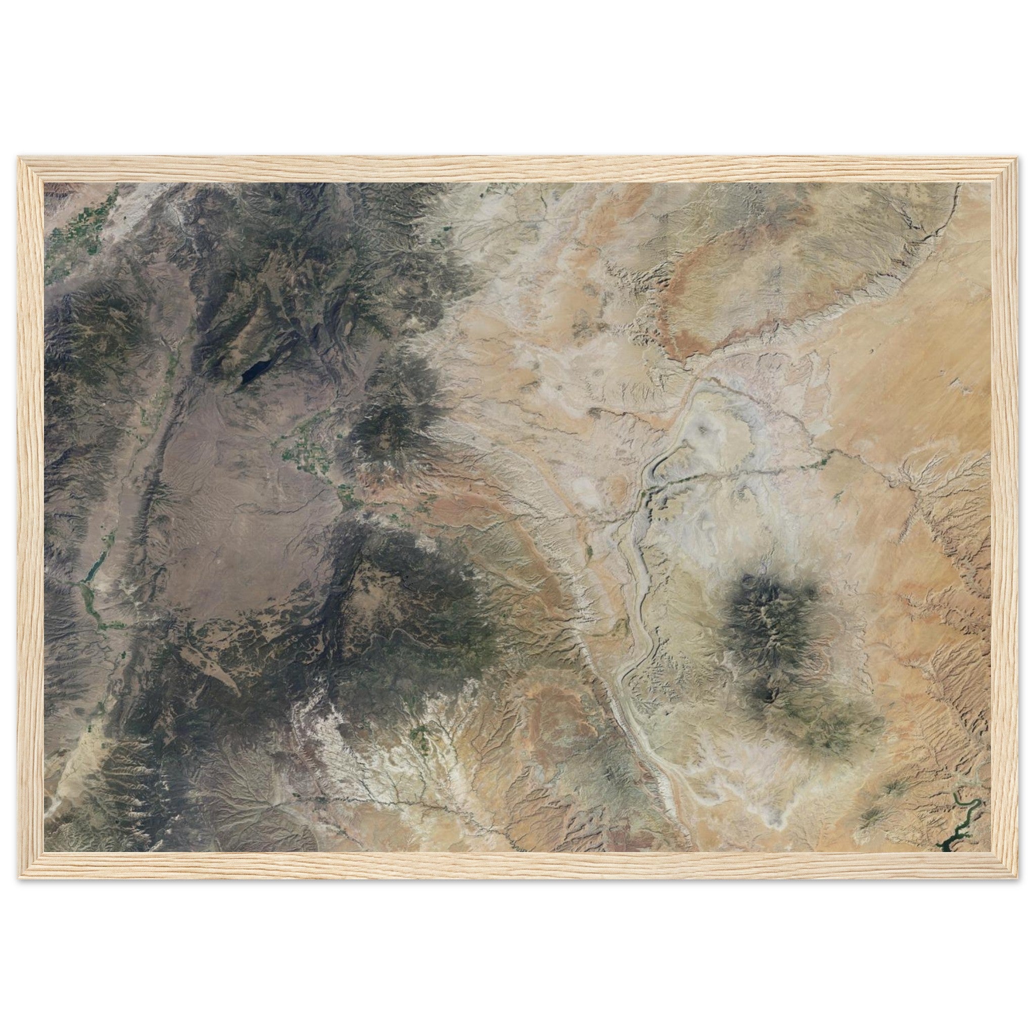 Capitol Reef Natoinal Park Natural Earth Print - Ink And Atlas