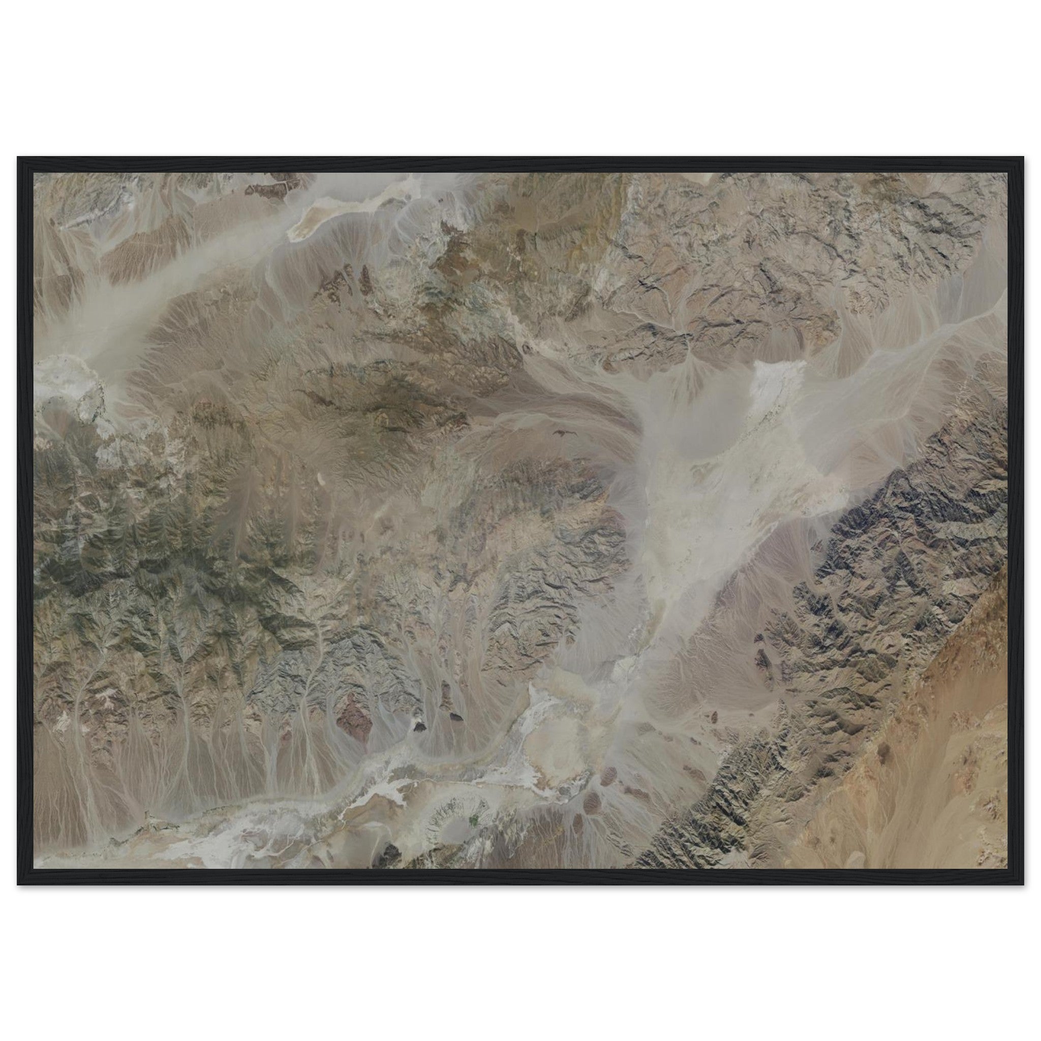 Death Valley National Park Natural Earth Print - Ink And Atlas