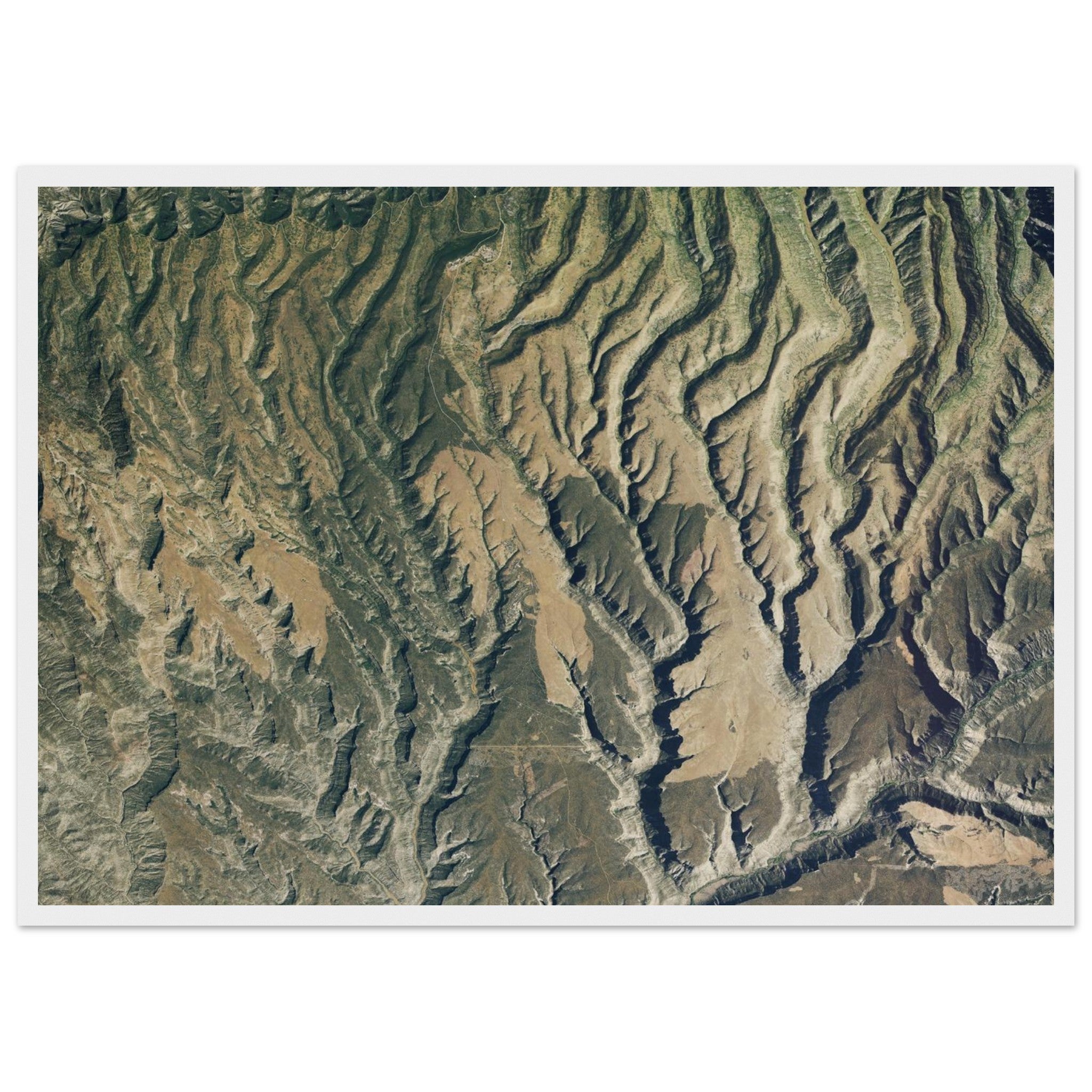 Mesa Verde National Park Natural Earth Print - Ink And Atlas