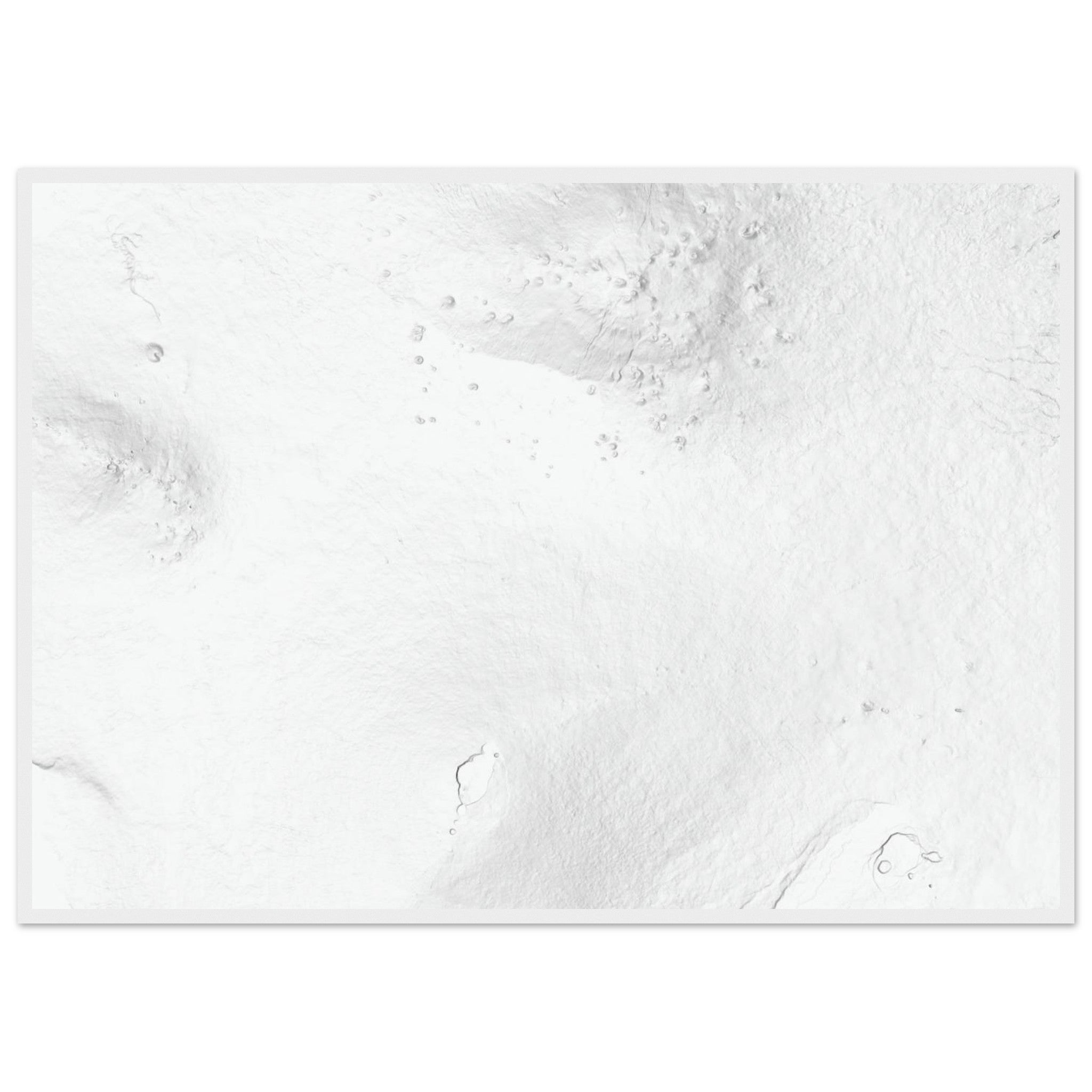 Volcanoes National Park Natural Earth Print - Ink And Atlas