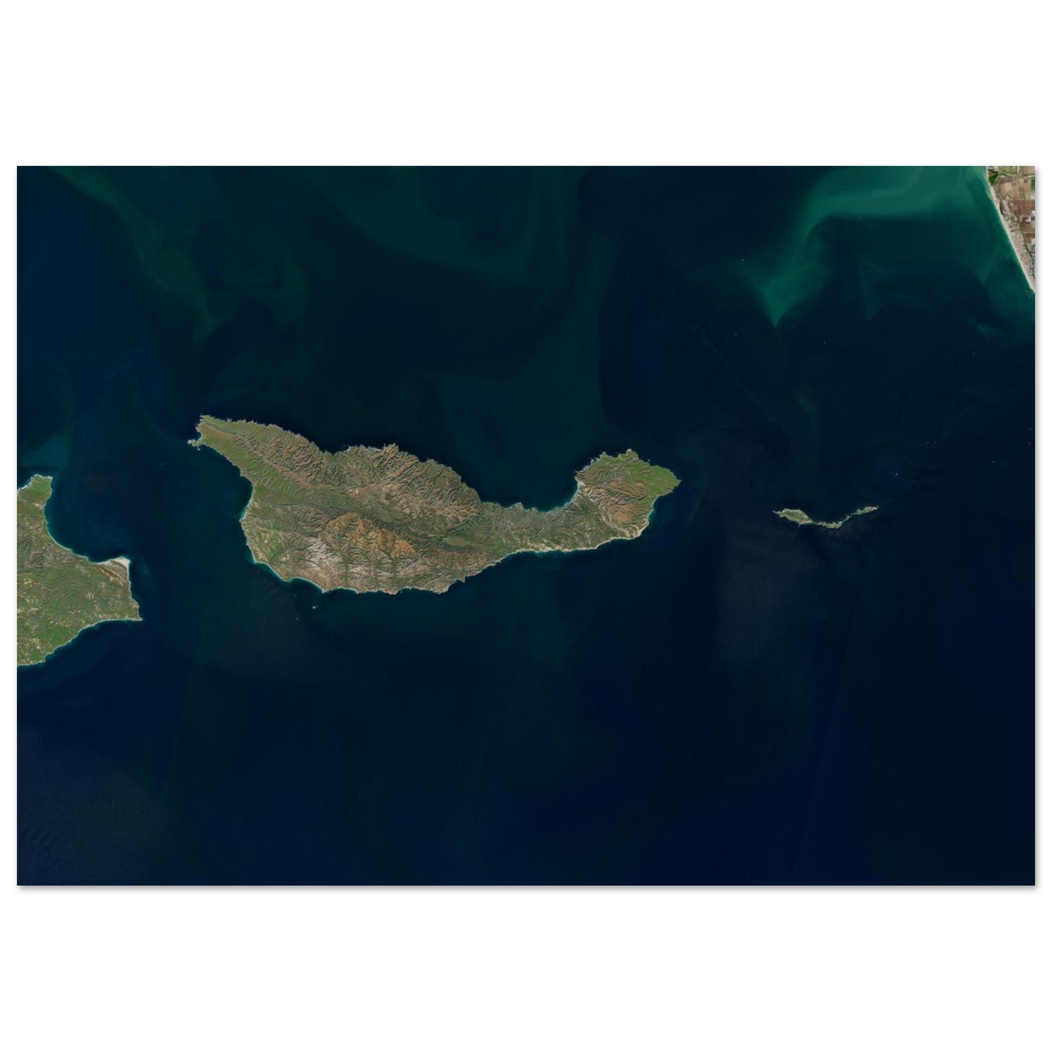 Channel Islands National Park Natural Earth Print - Ink And Atlas