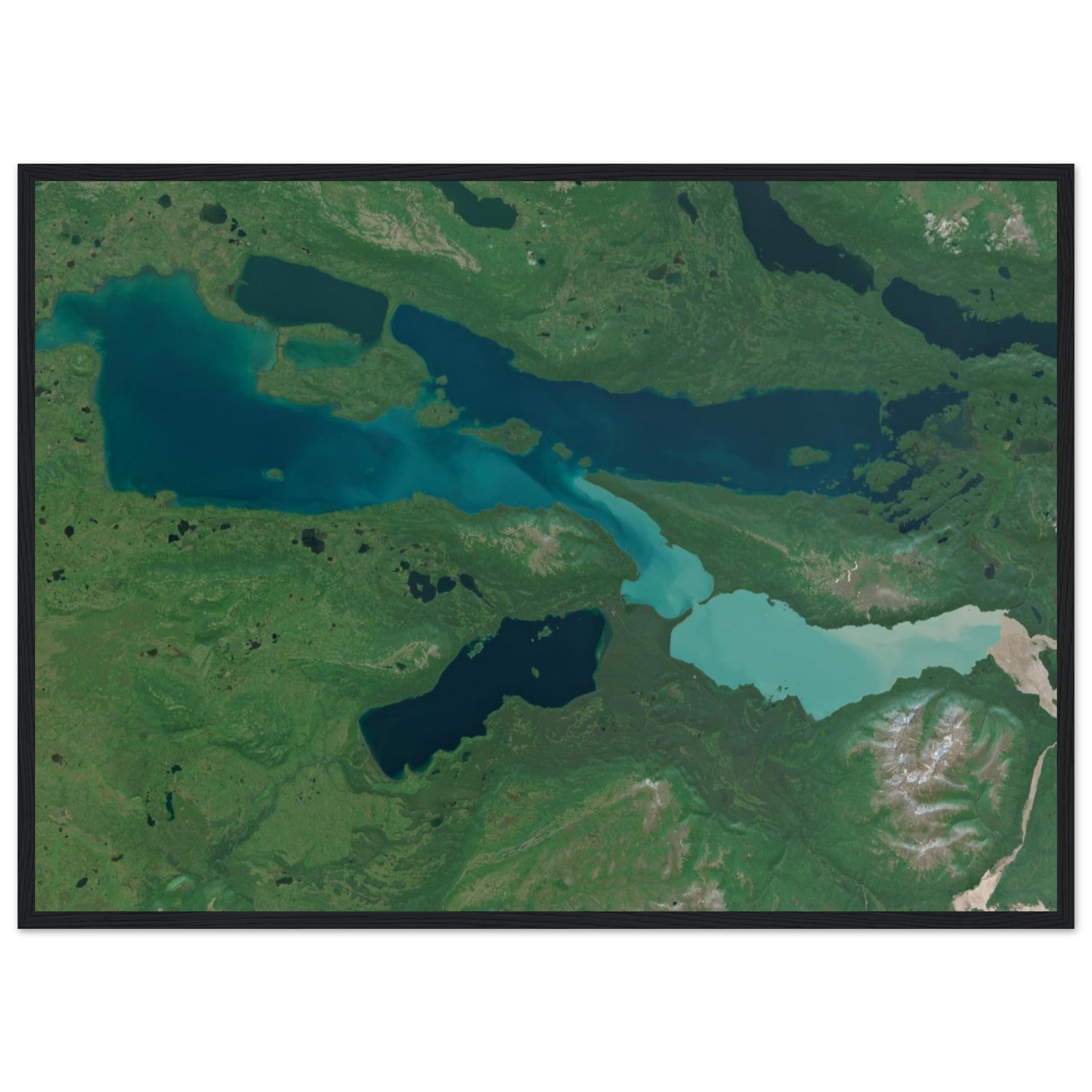 Katmai National Park Natural Earth Print - Ink And Atlas